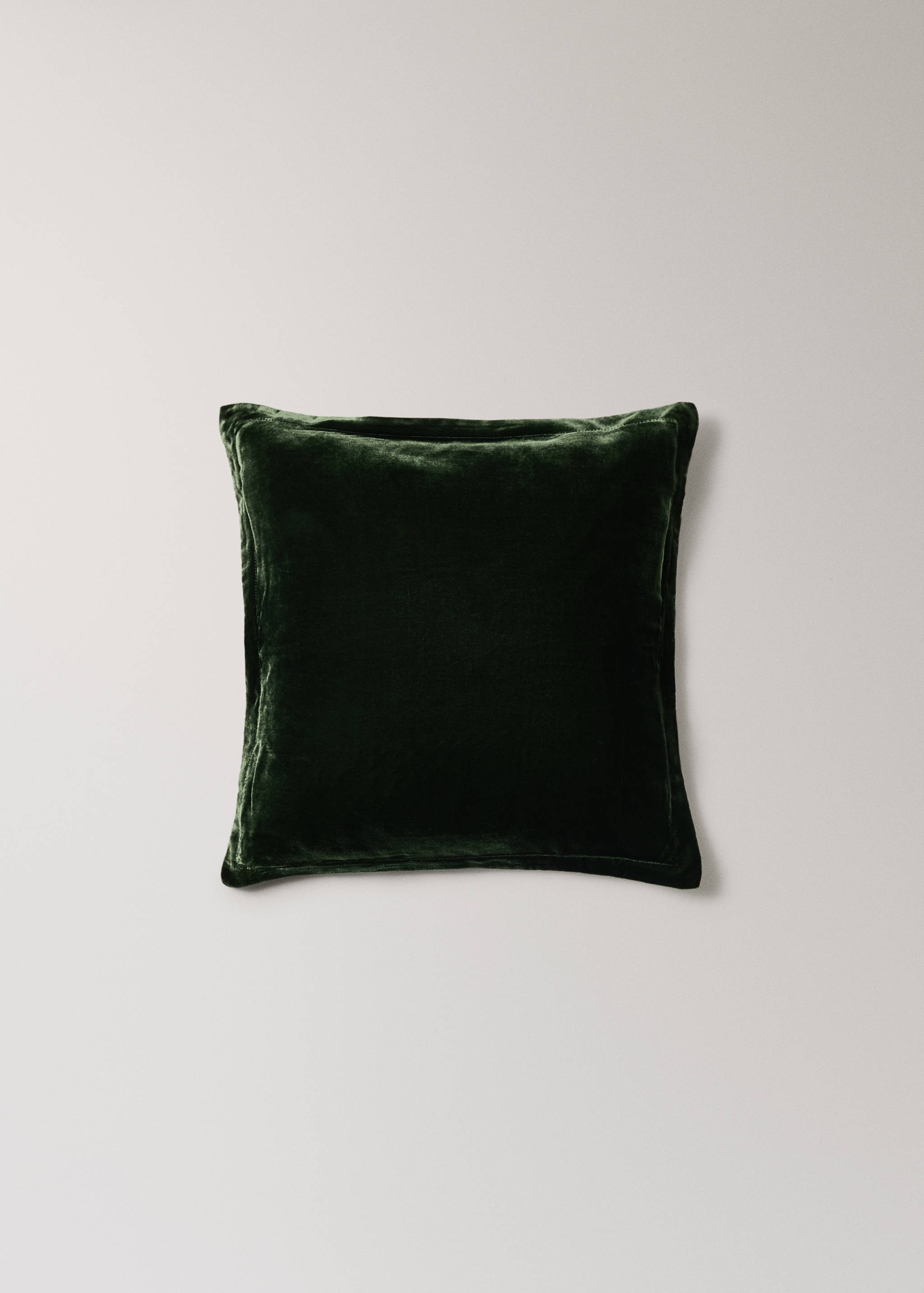 Housse de coussin en velours et soie 45x45 cm - Article sans modèle