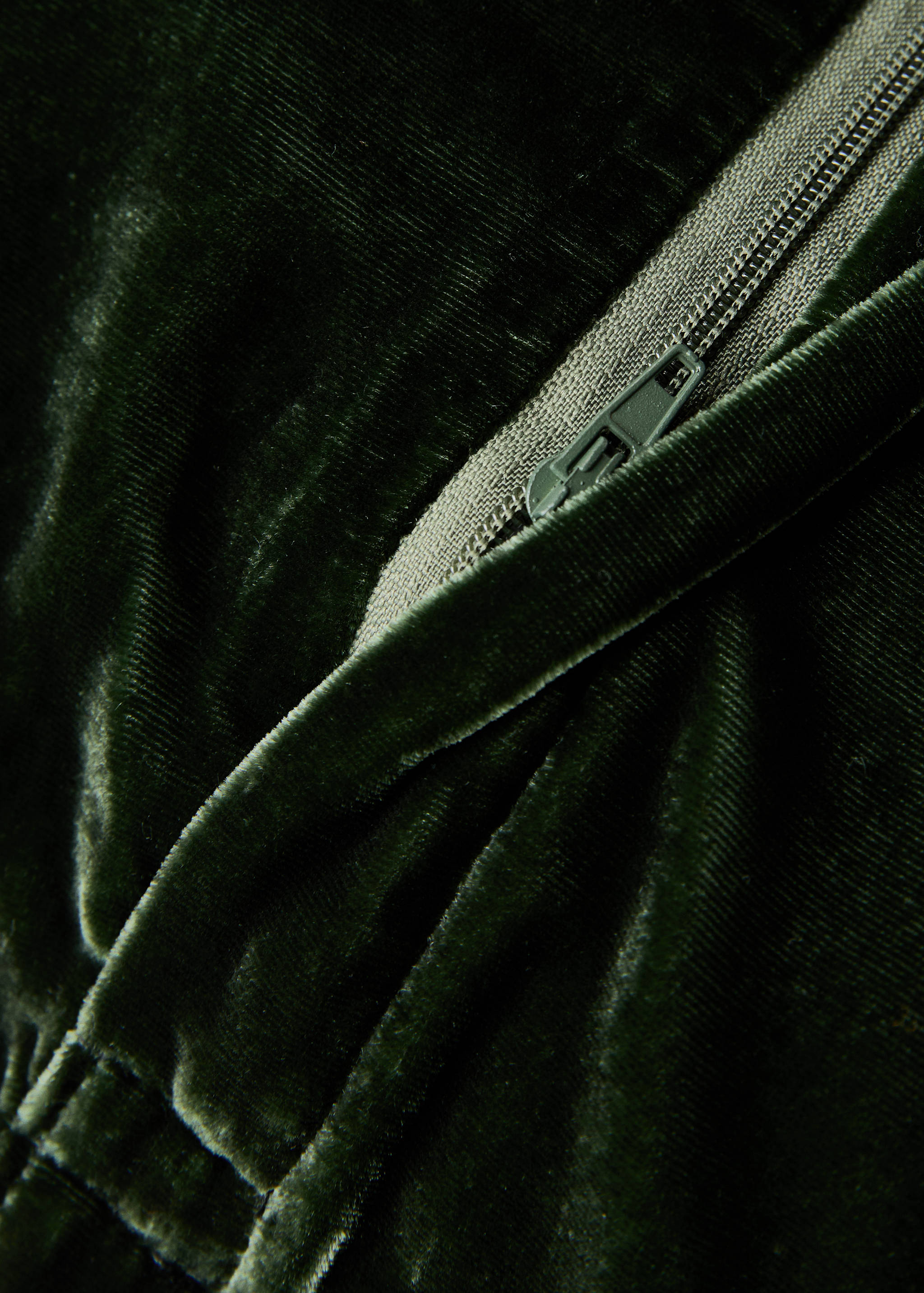 Housse de coussin en velours et soie 45x45 cm - Détail de l'article 2