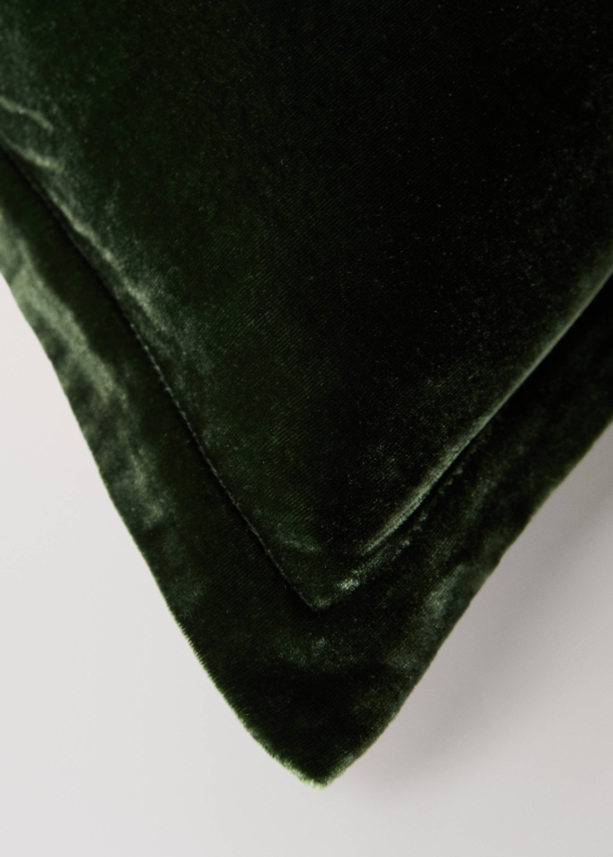 Housse de coussin en velours et soie 45x45 cm - Détail de l'article 3