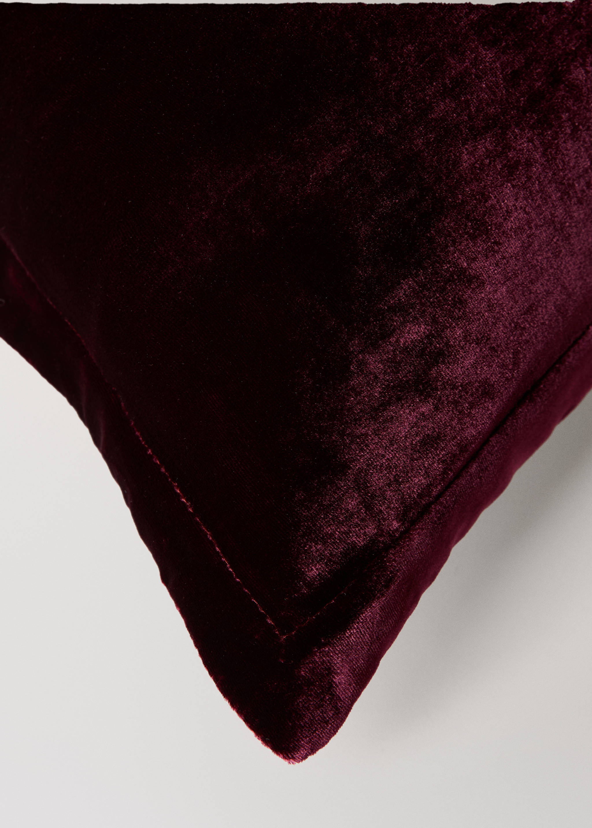 Housse de coussin en velours et soie 45x45 cm - Détail de l'article 3