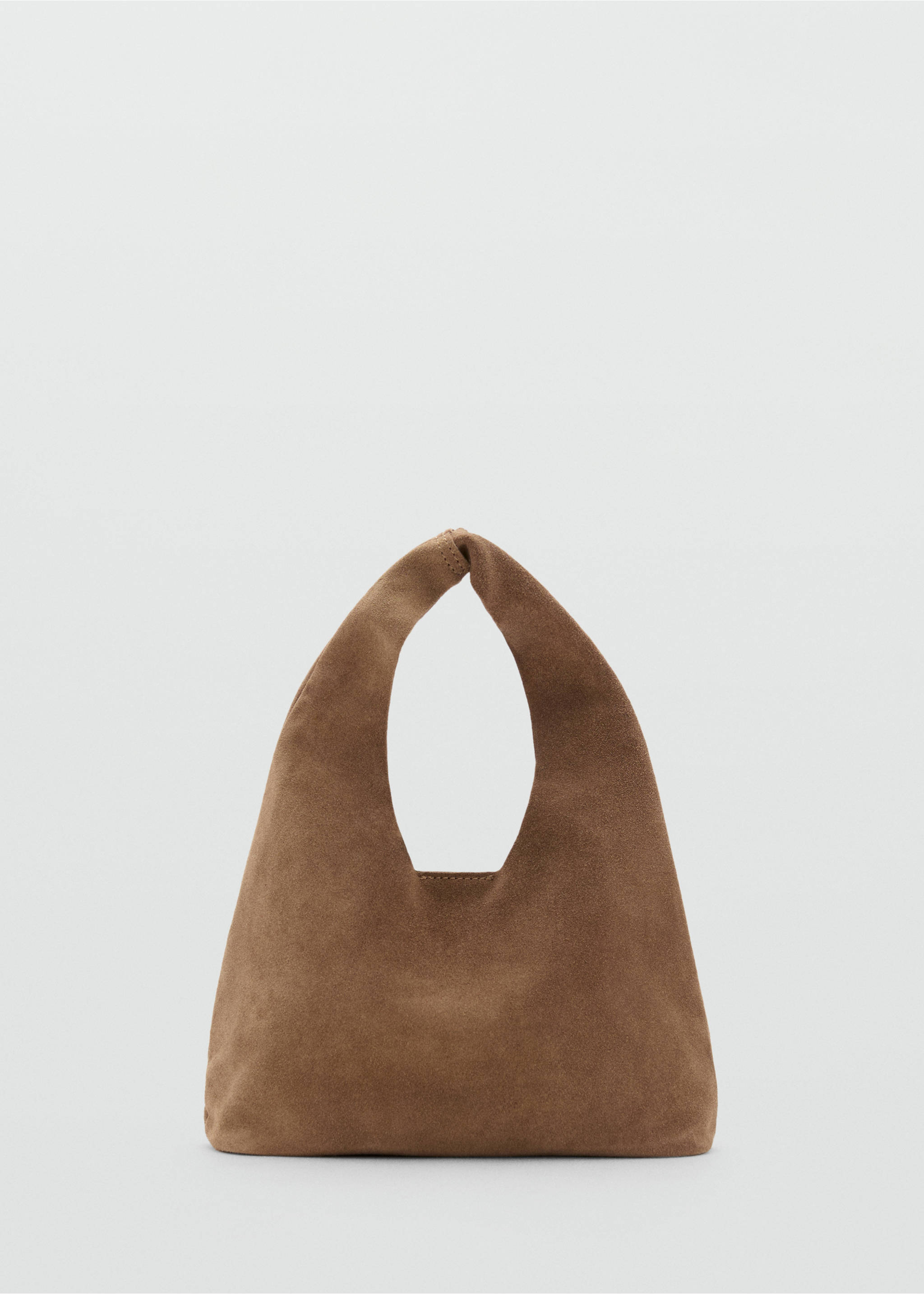 Mini sac en cuir suédé - Article sans modèle, Sable. Ref: 17087900-00.