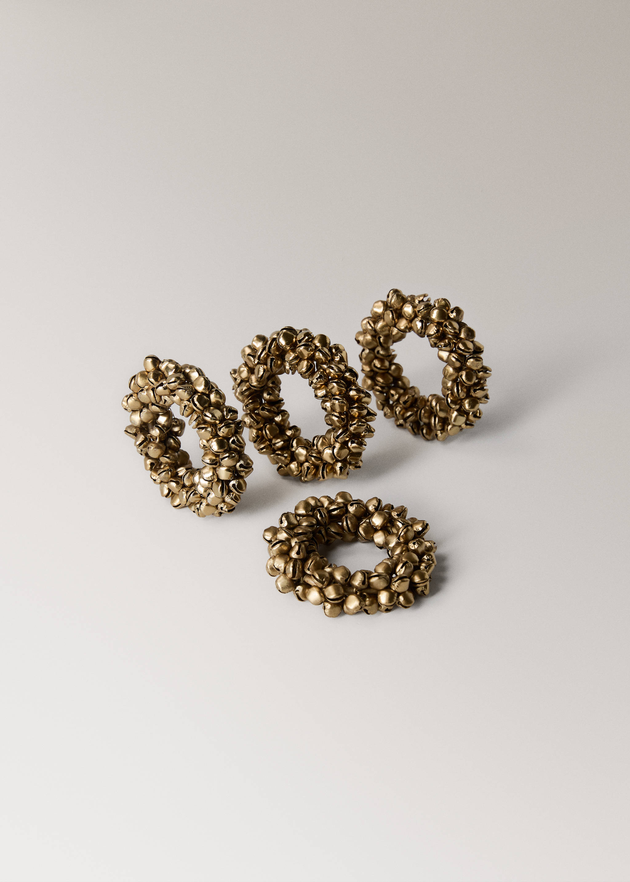 Rond de serviette décoration avec clochettes - Détail de l'article 3