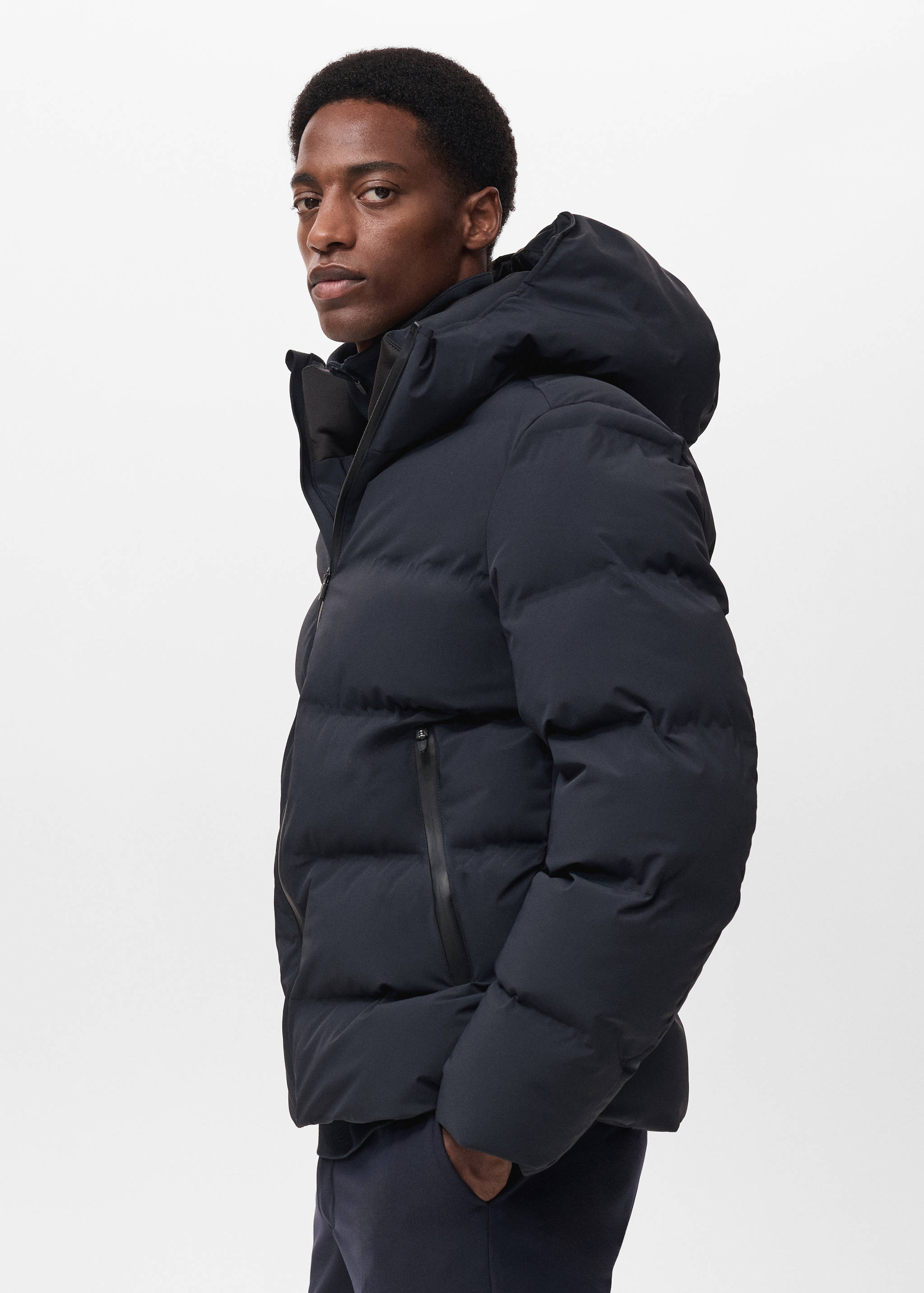 Anorak matelassé tissu imperméable - Détail de l'article 2