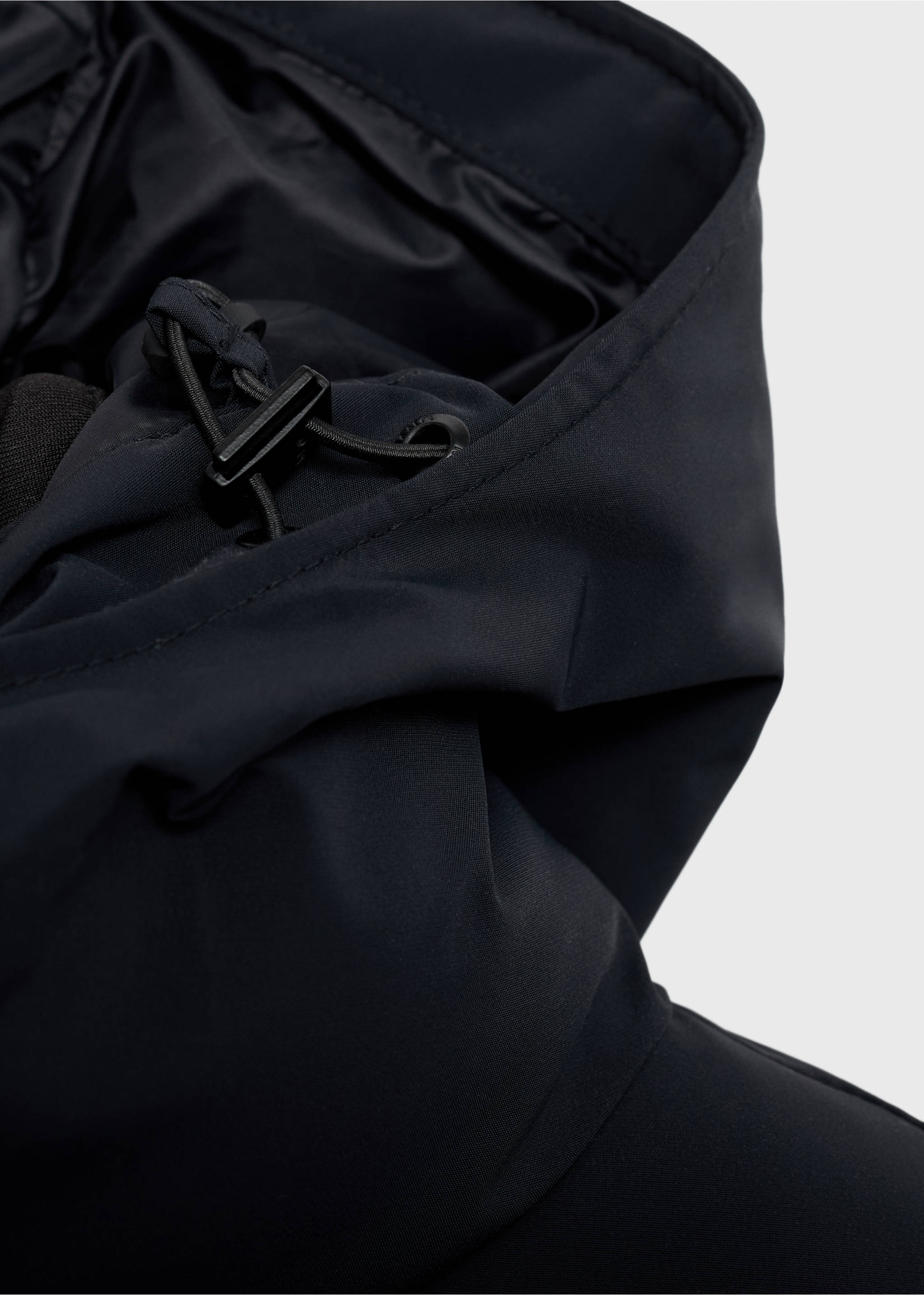 Anorak matelassé tissu imperméable - Détail de l'article 8, Bleu marine. Ref: 17088265-00.