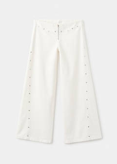 Wide leg jeans with studs — Off White 3