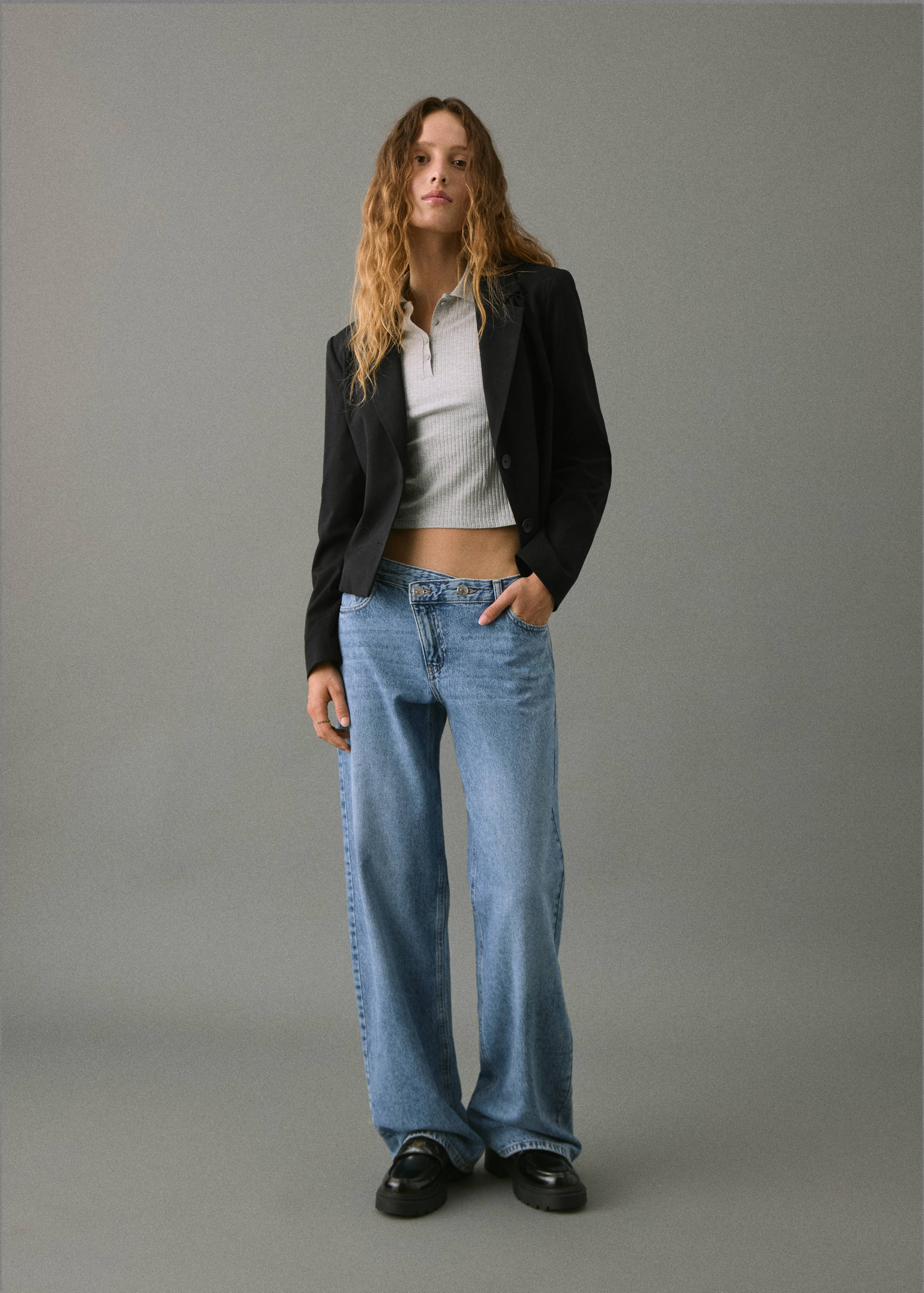 Short jacket with lapels - General plane