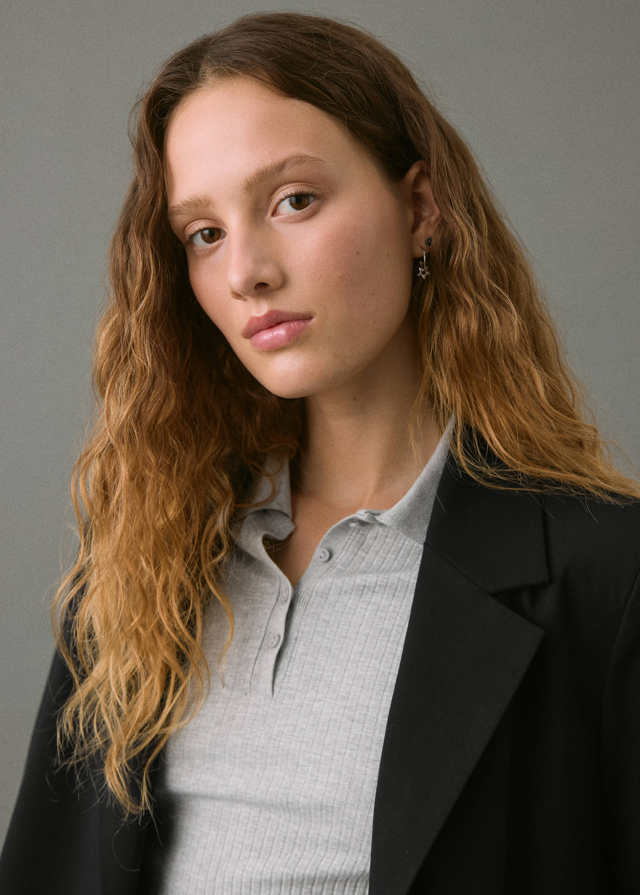 Short jacket with lapels - Details of the article 1