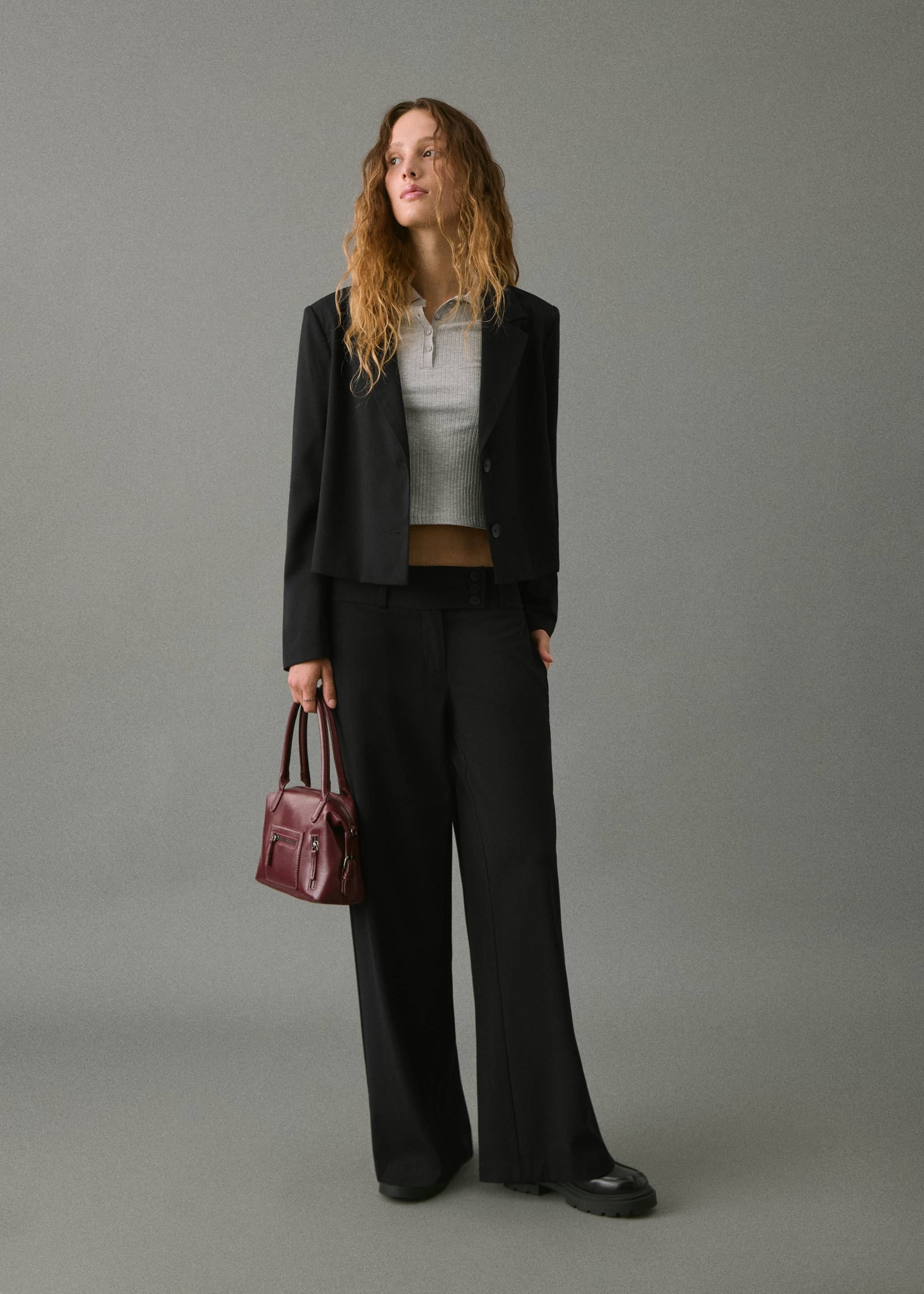 Short jacket with lapels - Details of the article 2