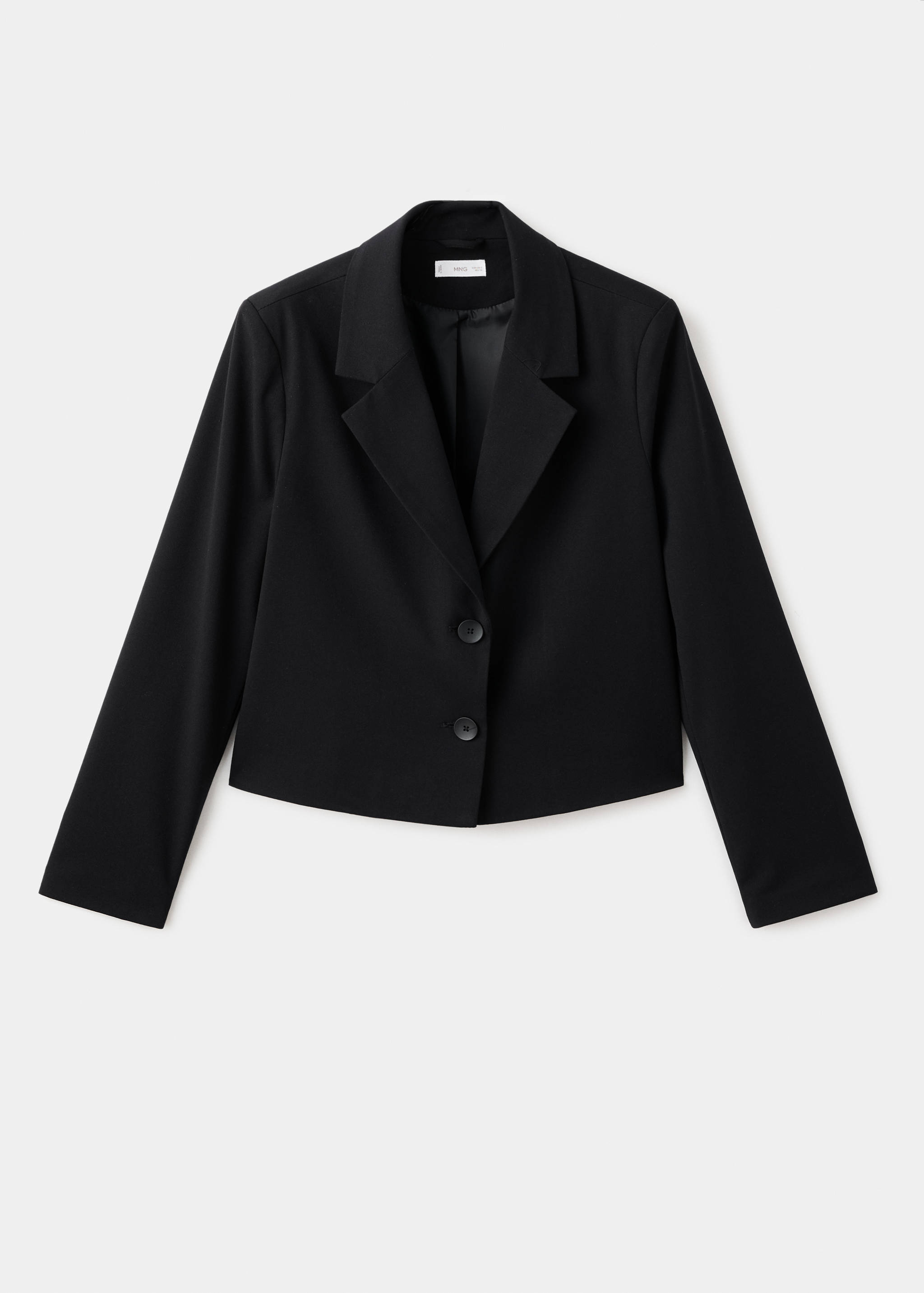 Kurzer Blazer mit Revers - Artikel ohne Model
