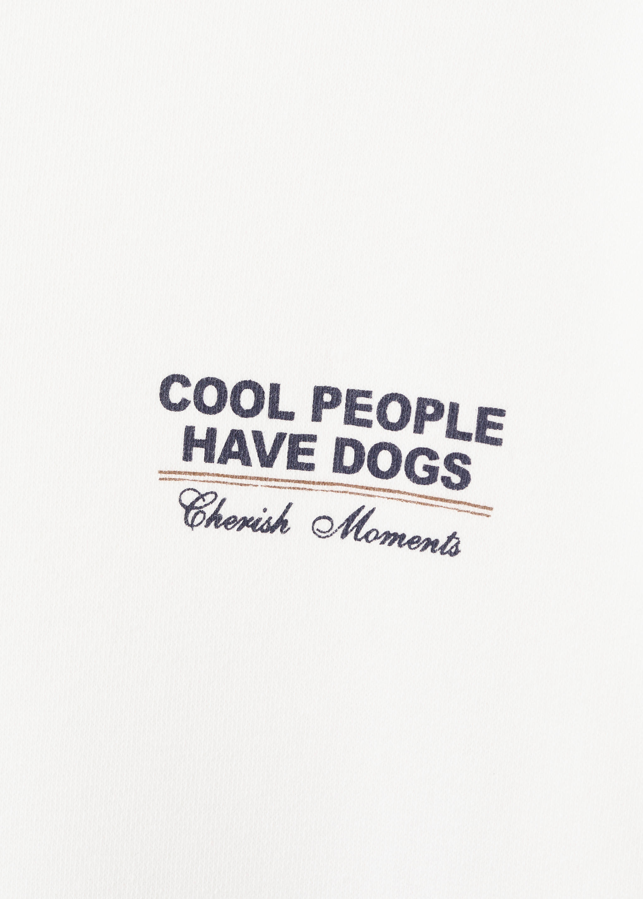 Gemustertes Baumwoll-Sweatshirt - Detail des Artikels 8