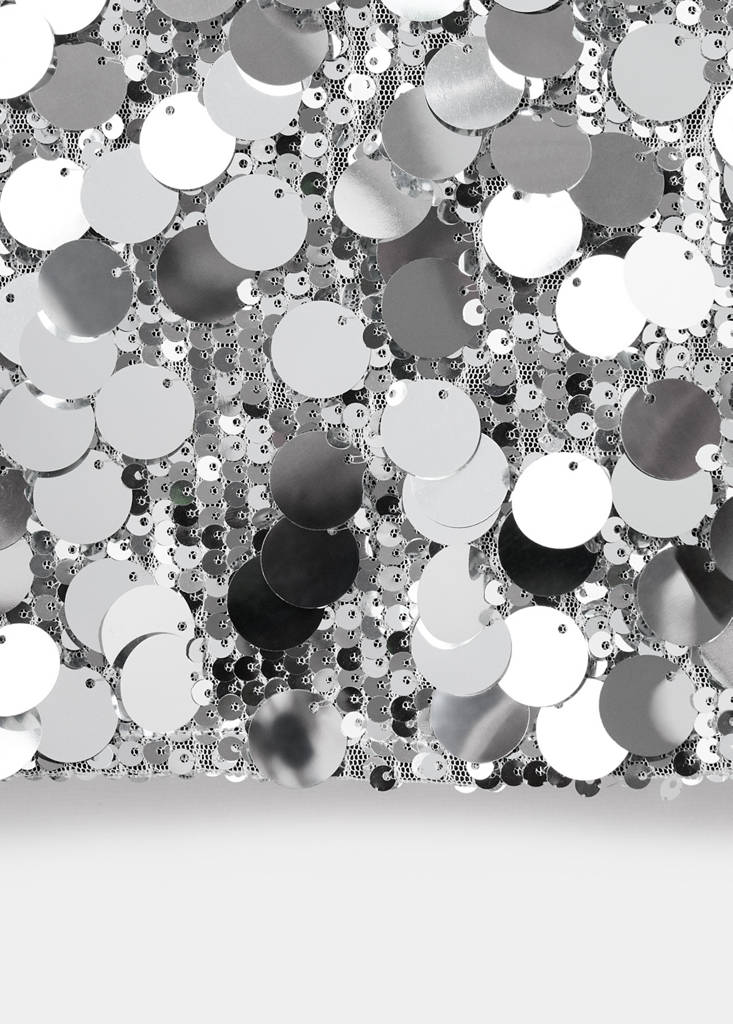 Sequin skirt — Silver