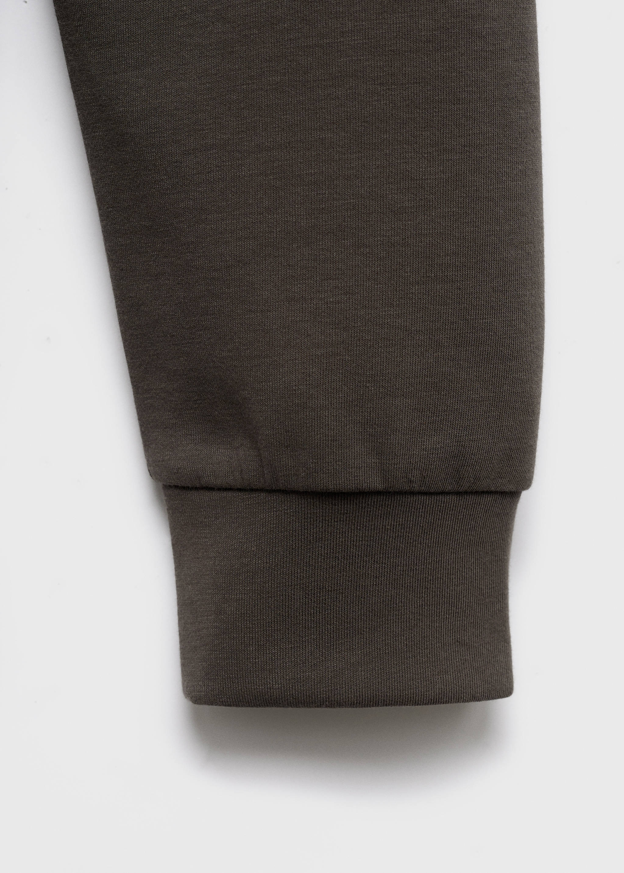 Long-sleeved t-shirt with perkins neck - Details of the article 0