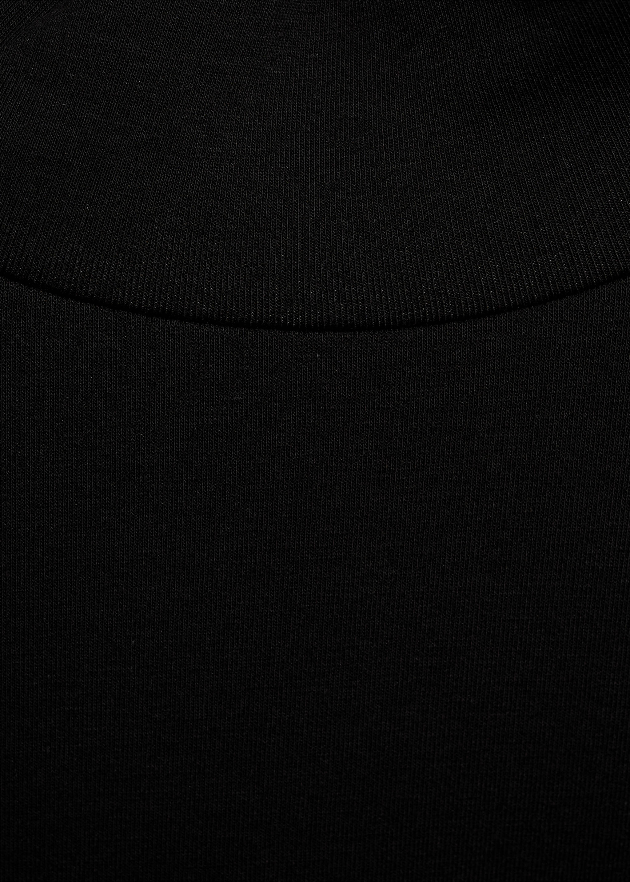 Camiseta manga larga cuello perkins - Detalle del artículo 8, Negro. Ref: 17088276-00.