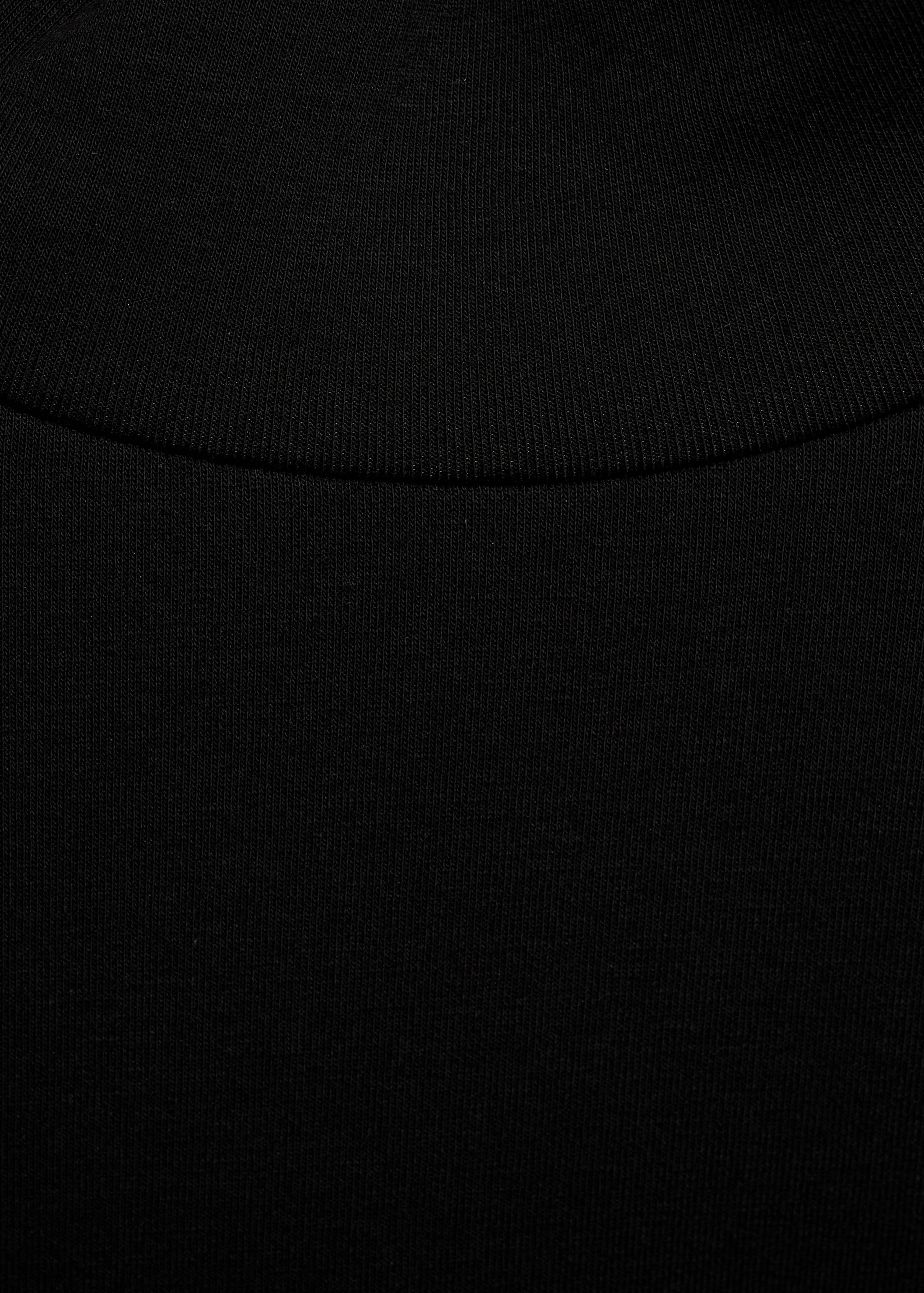 Long-sleeved t-shirt with perkins neck - Details of the article 8