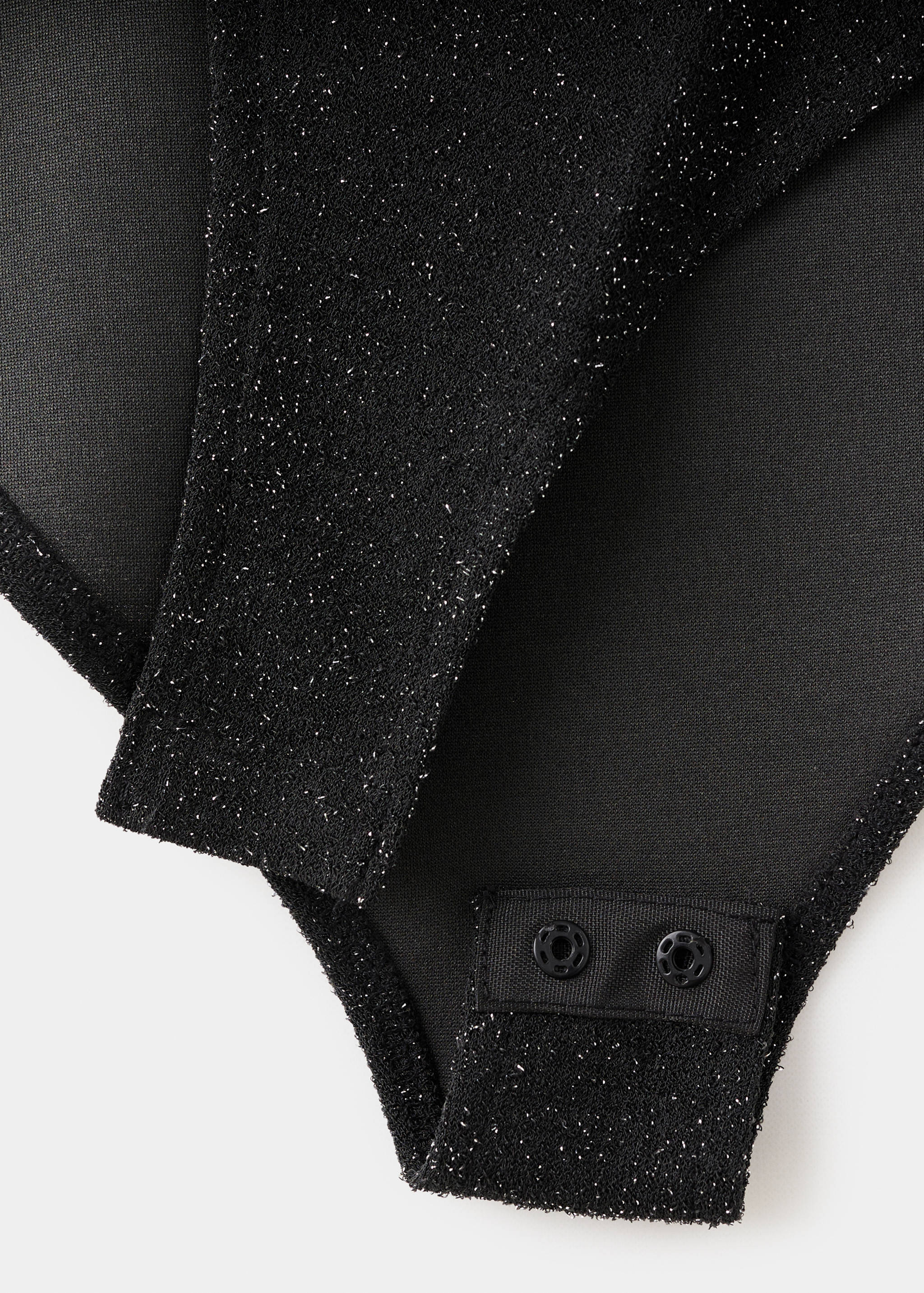 Open-back lurex bodysuit - Details of the article 0