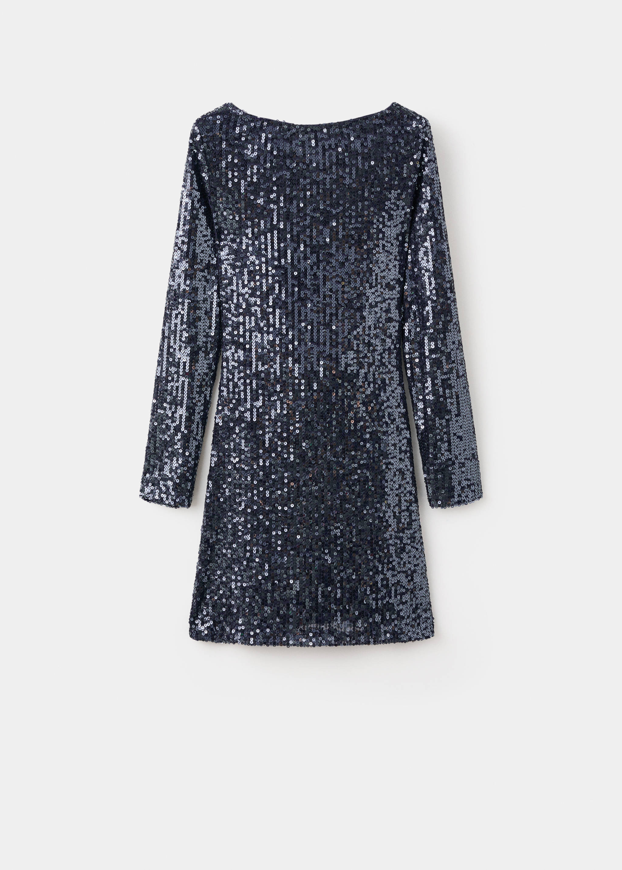 Robe paillettes manches longues - Article sans modèle
