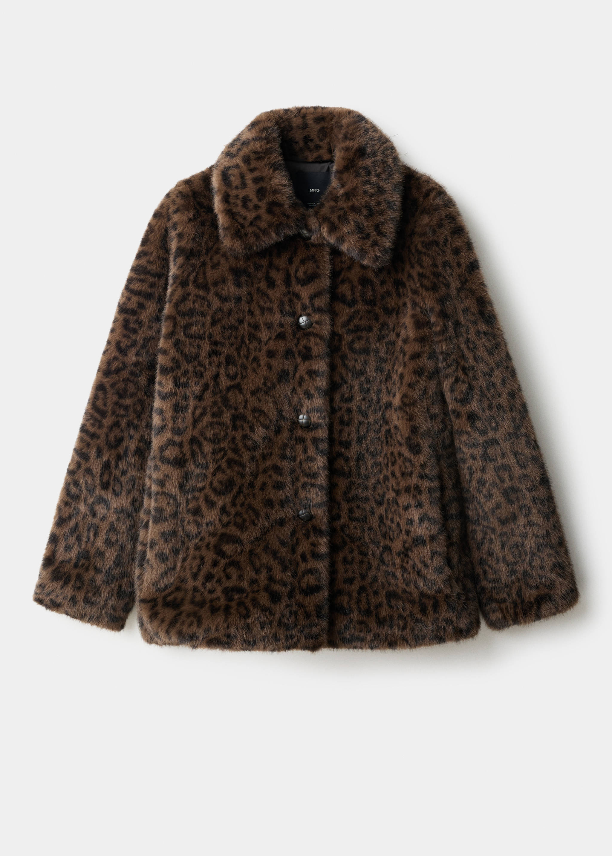 Leopardenpelzmantel - Artikel ohne Model