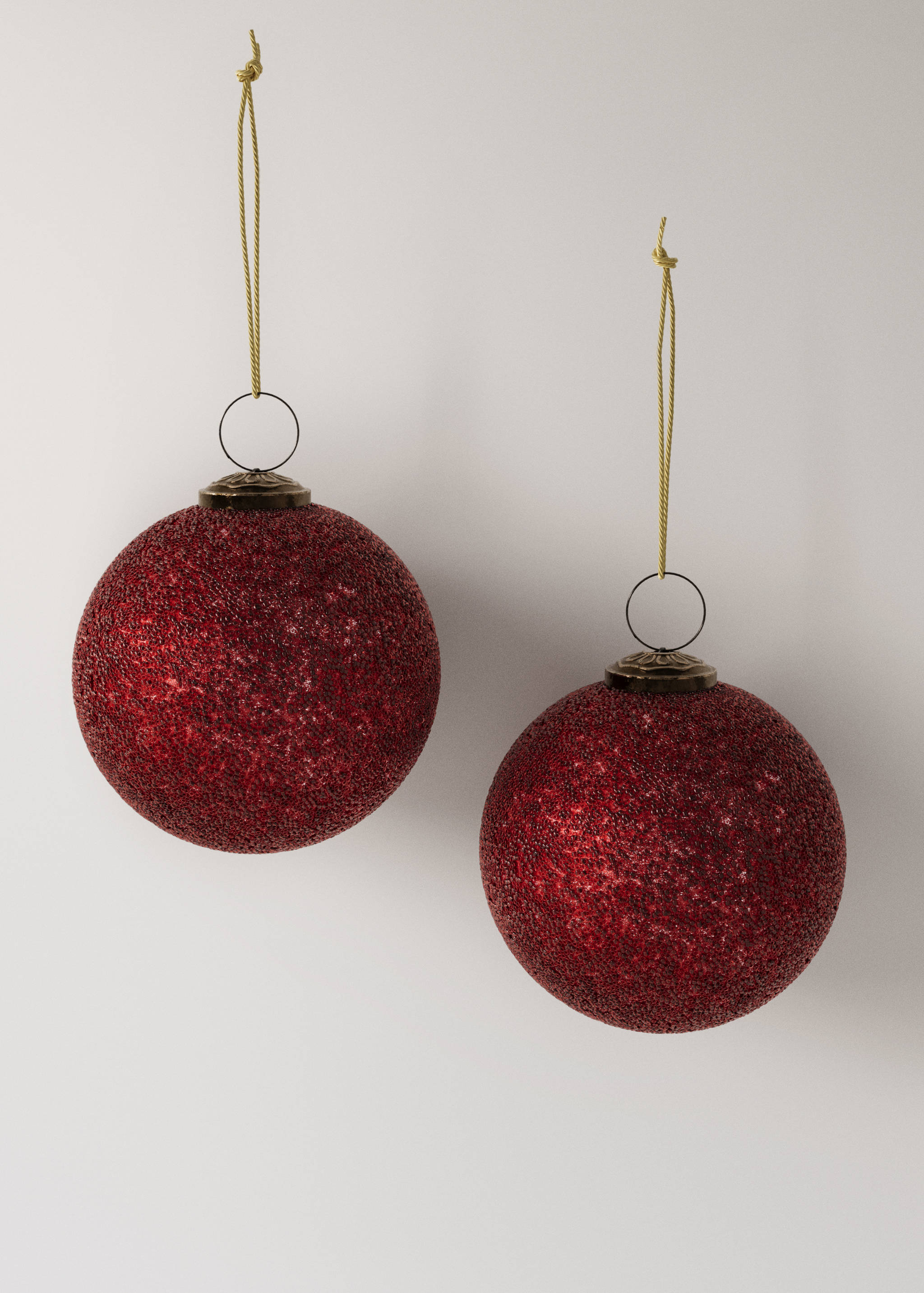 Glitter tree decorations - Article without model