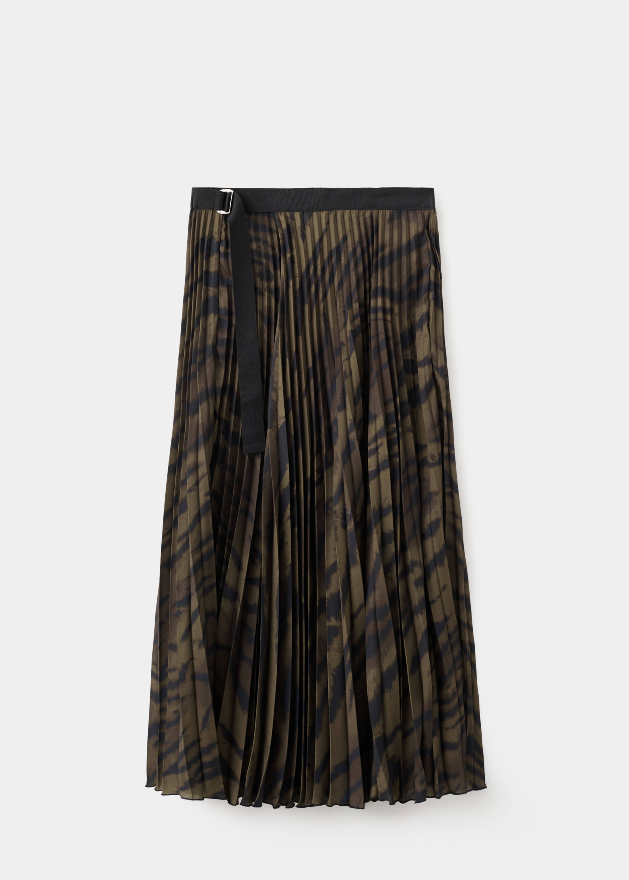 Pleated skirt with belt - Article without model