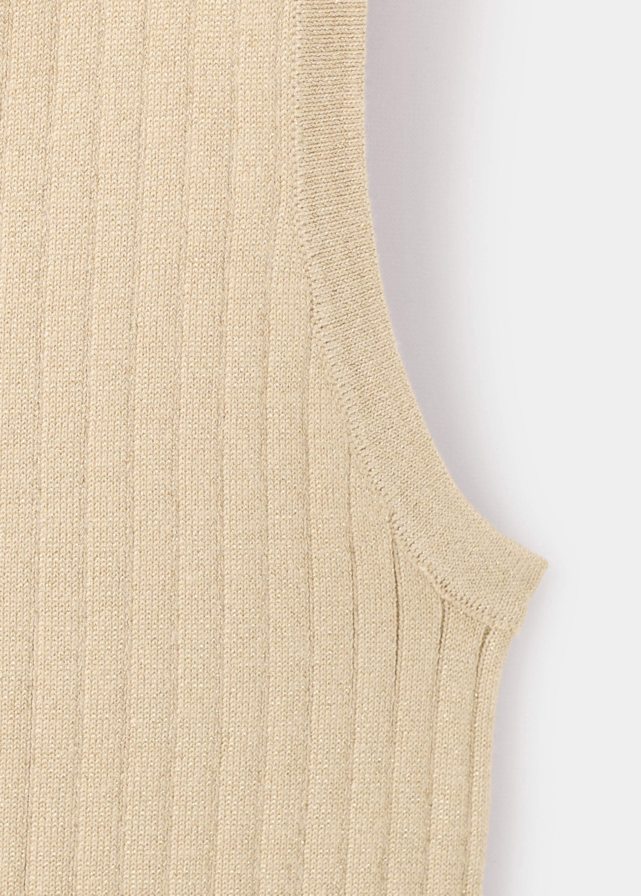 Lurex ribbed top - Details of the article 8