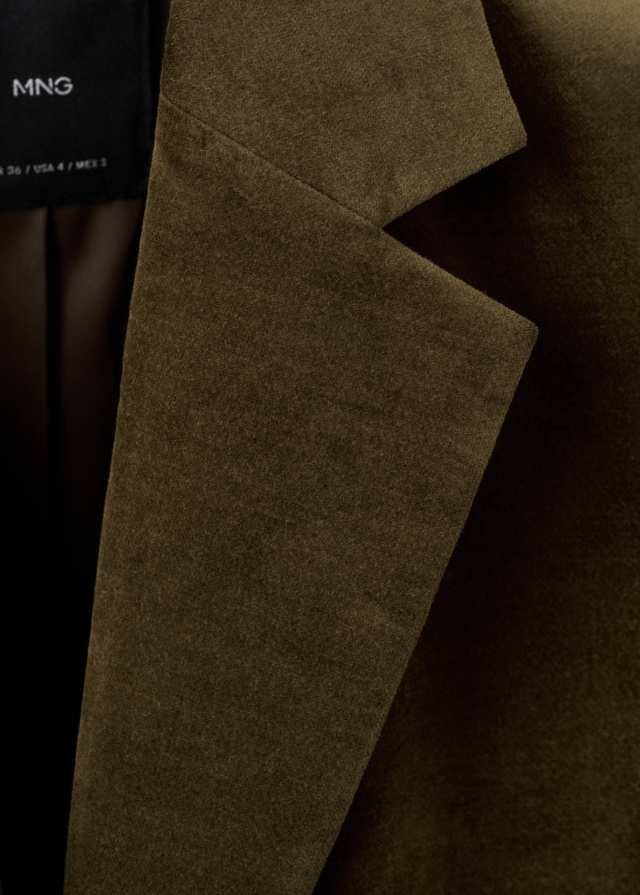 بليزر مخمل بجيوب - تفاصيل المنتج 0