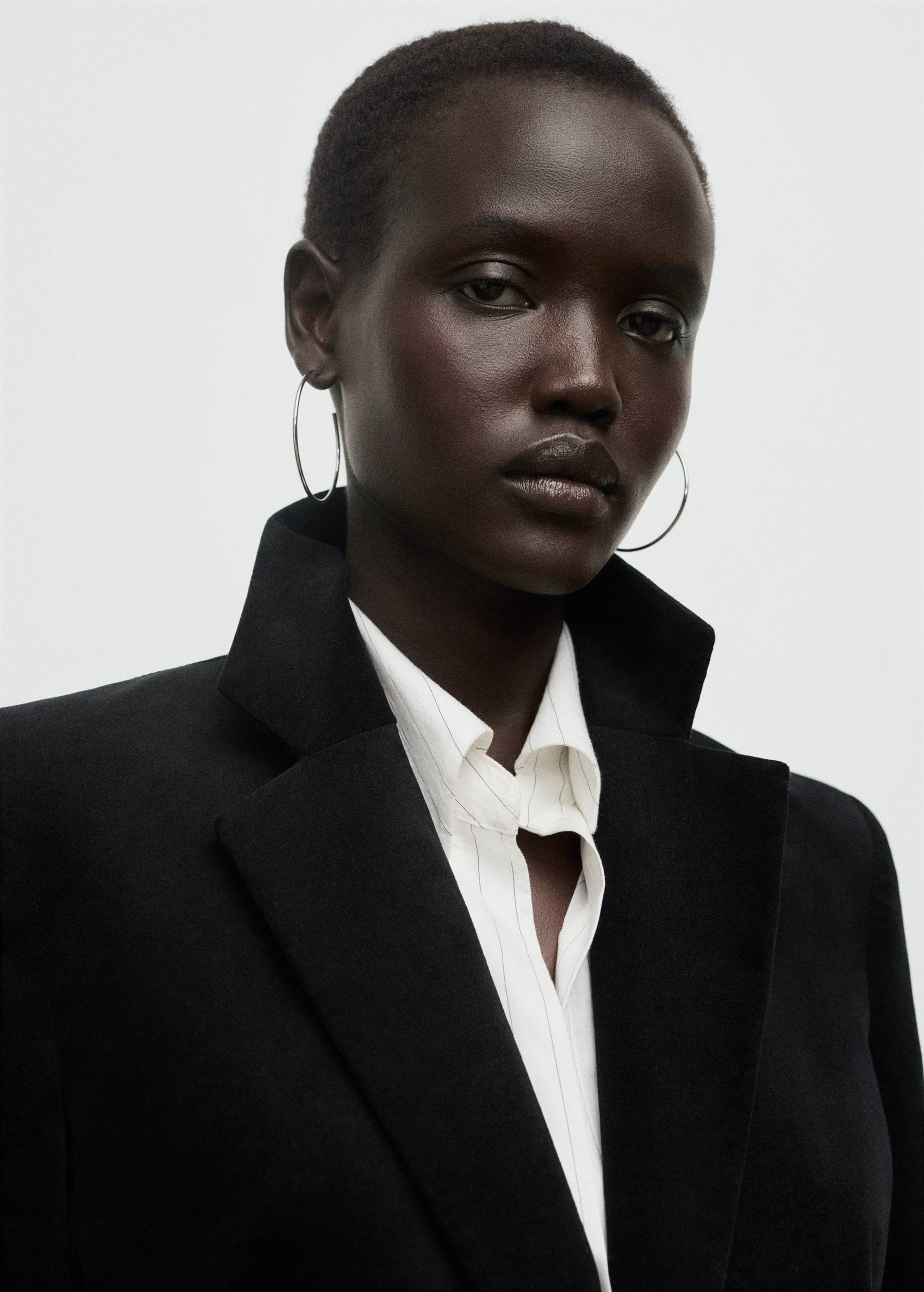 Katoenfluwelen blazer met zakken - Detail van het artikel 1