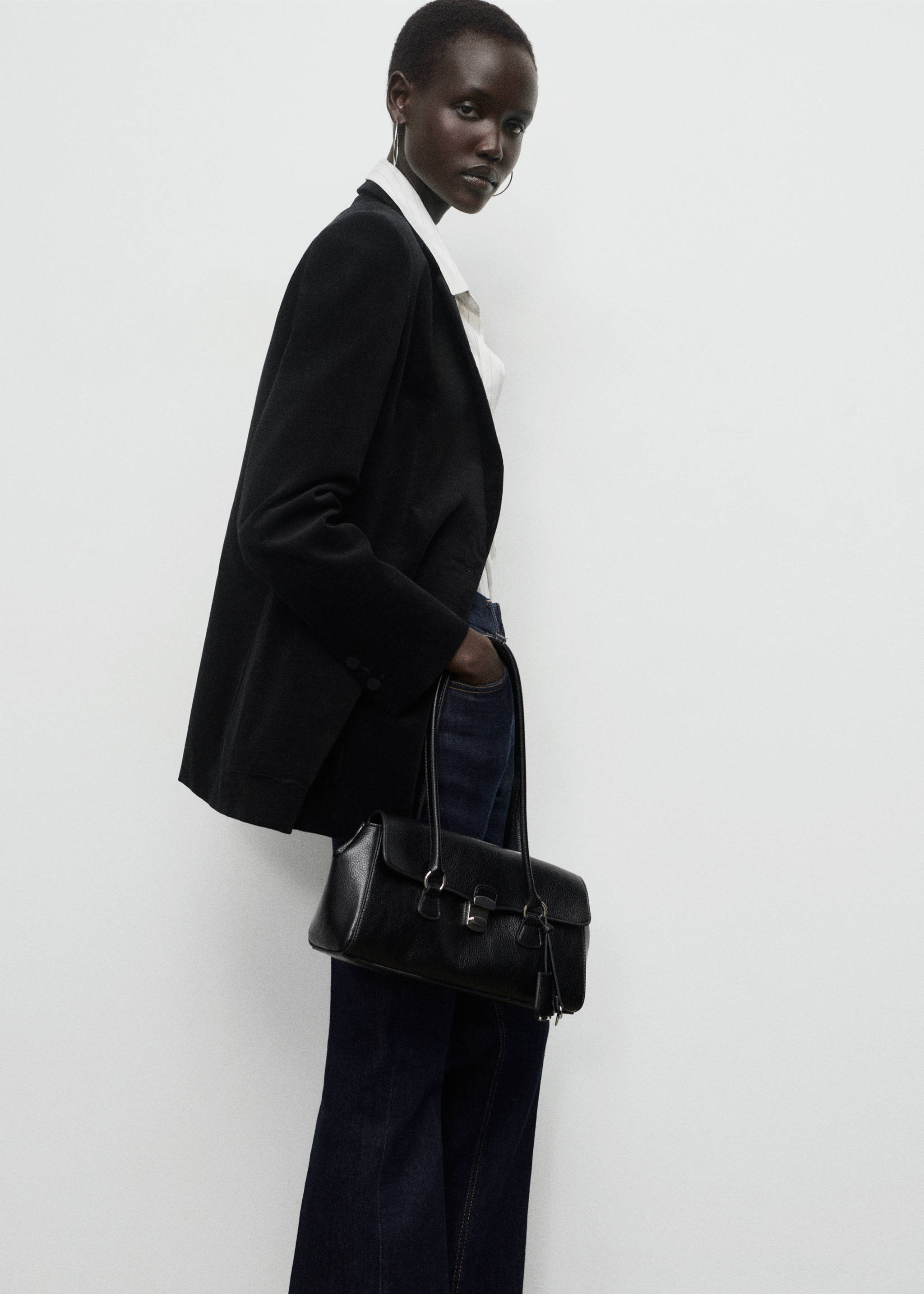 Katoenfluwelen blazer met zakken - Detail van het artikel 6