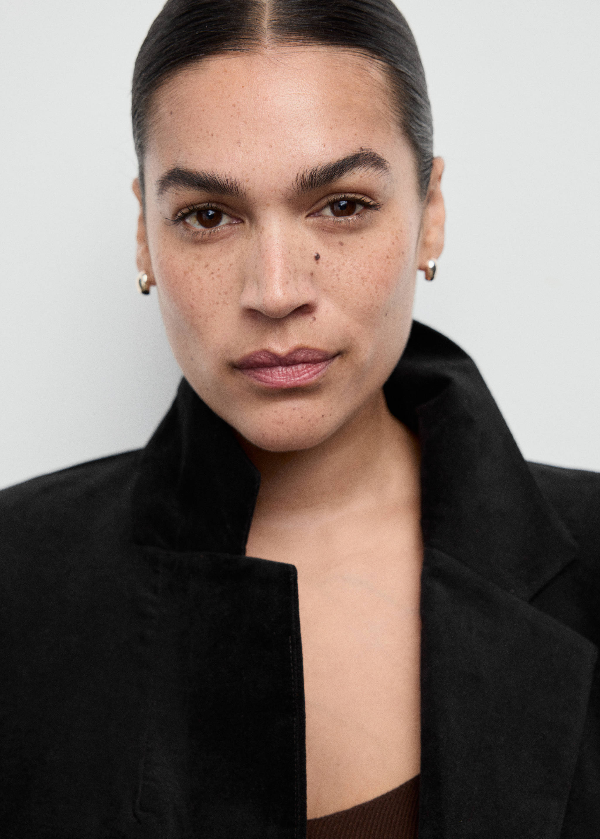 Katoenfluwelen blazer met zakken - Detail van het artikel 4