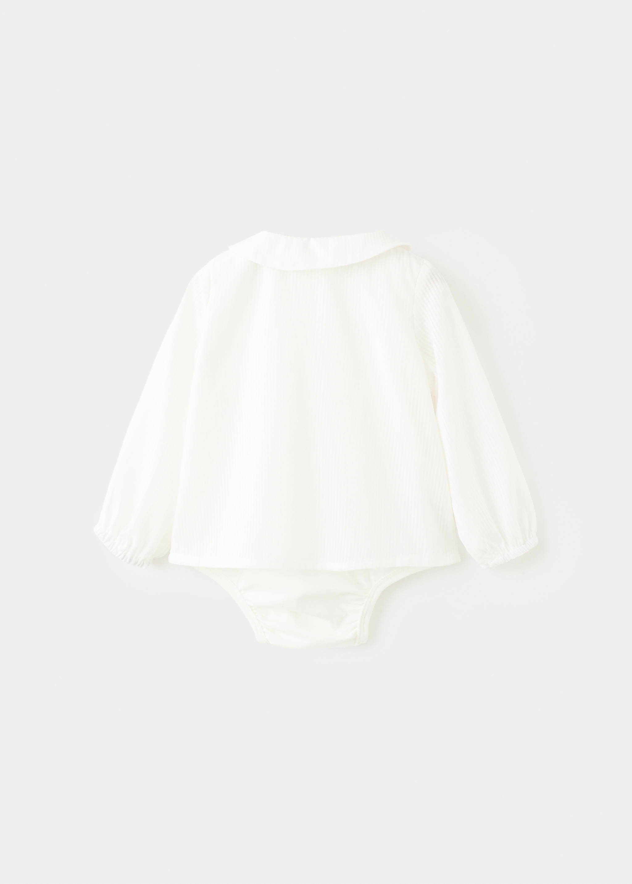 Dětské body se zakulaceným límečkem - Zadní strana zboží