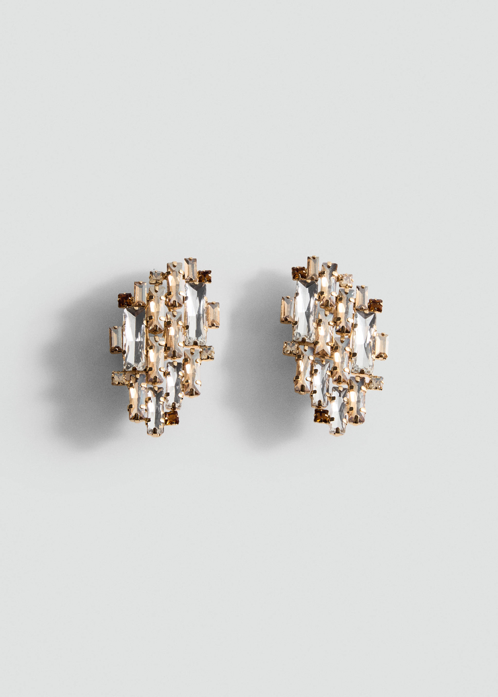 Combined crystal earrings - Article without model