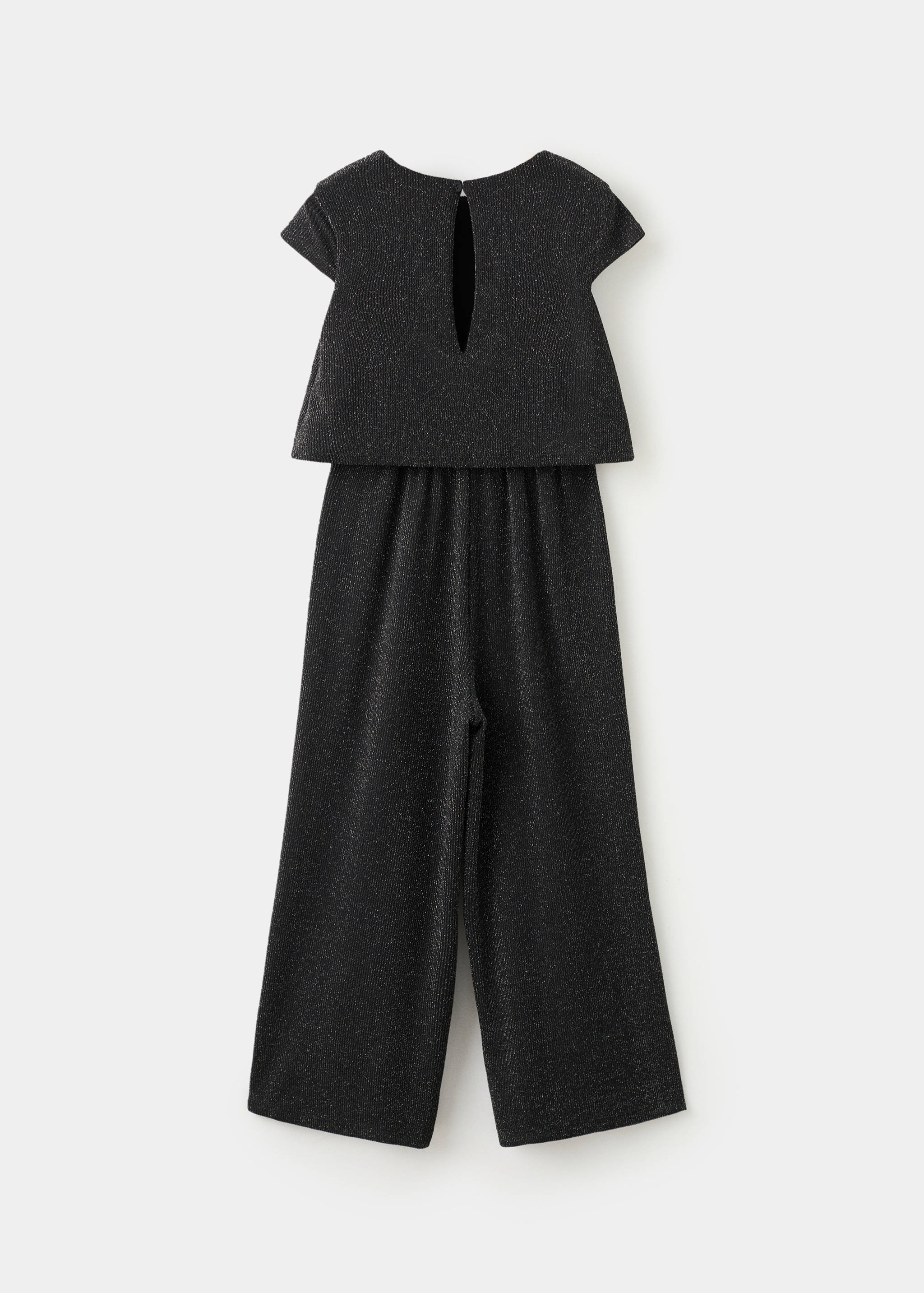 Lurex long jumpsuit - Reverse of the article