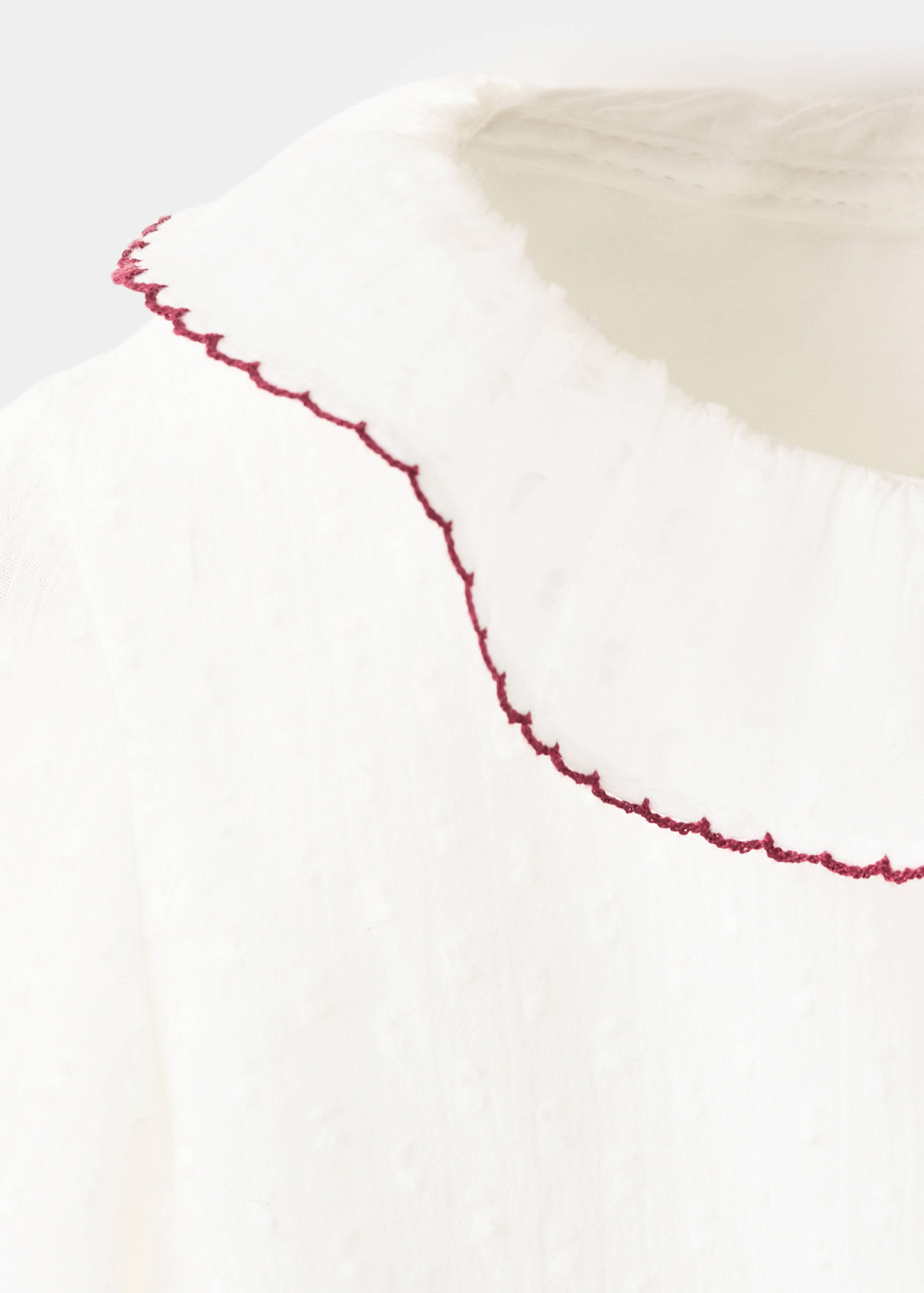 Cotton bodysuit blouse - Details of the article 8