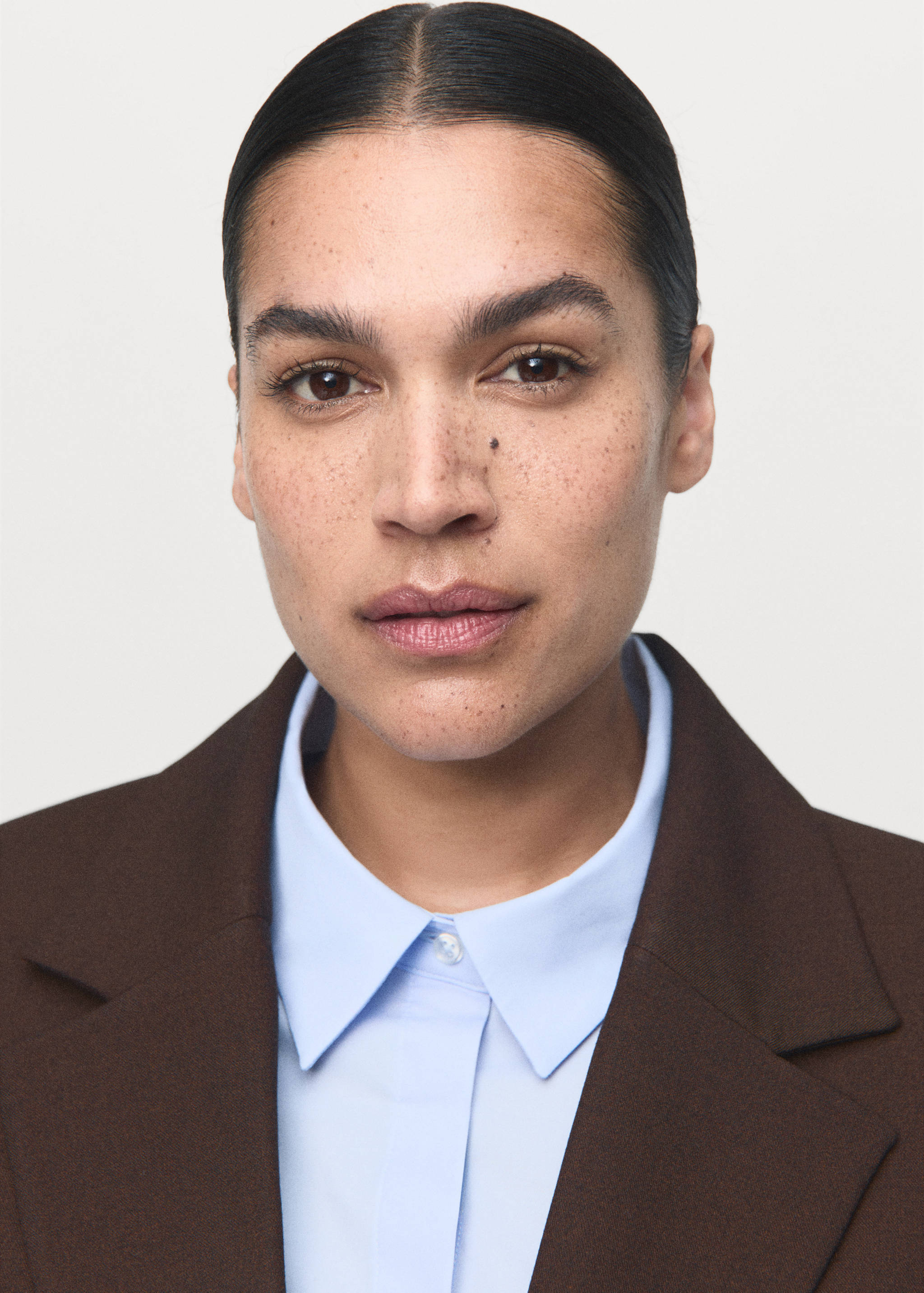 Straight-fit suit blazer - Details of the article 4