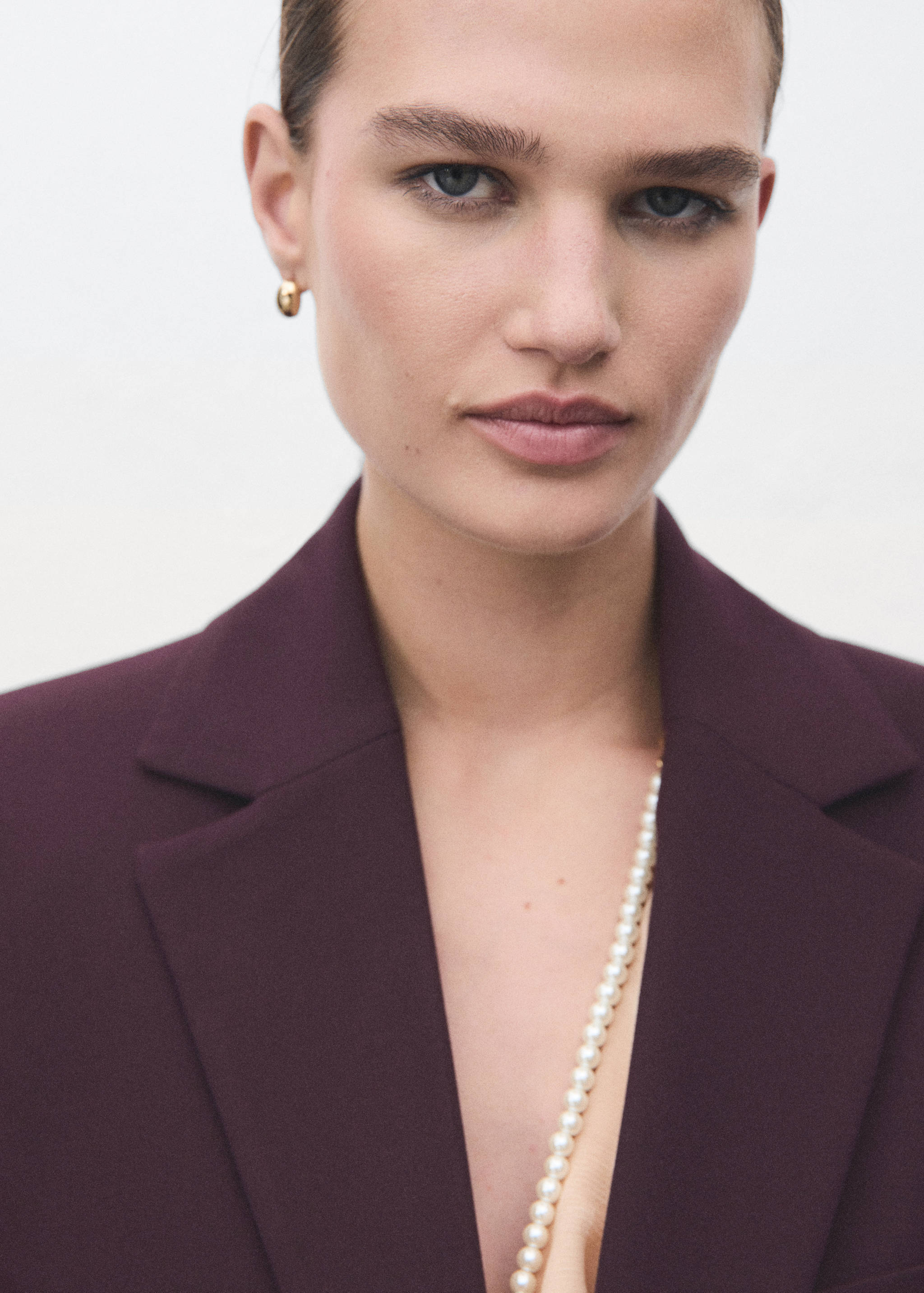 بليزر بدلة بقصة مستقيمة - تفاصيل المنتج 1