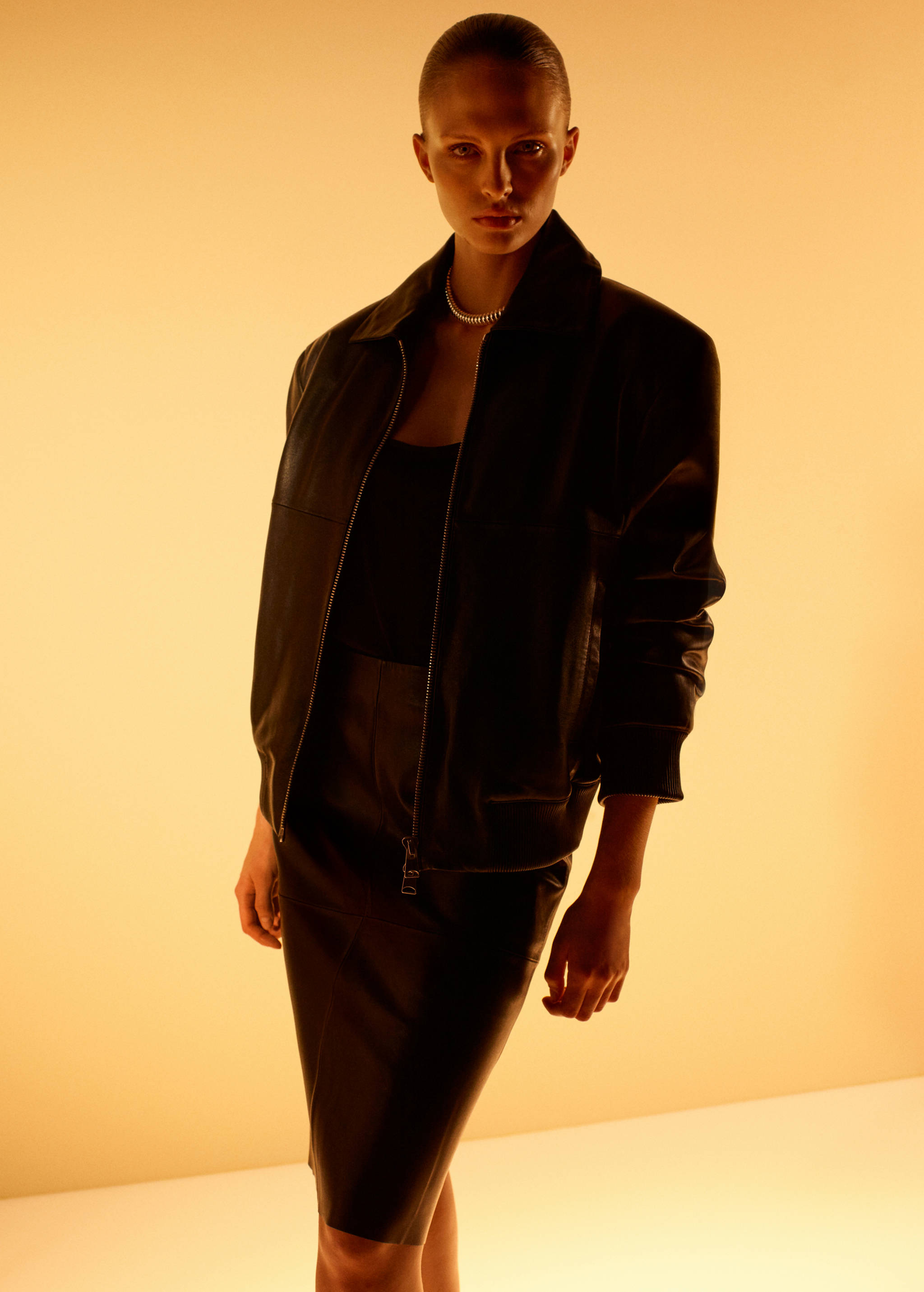 Jupe crayon cuir - Détail de l'article 2