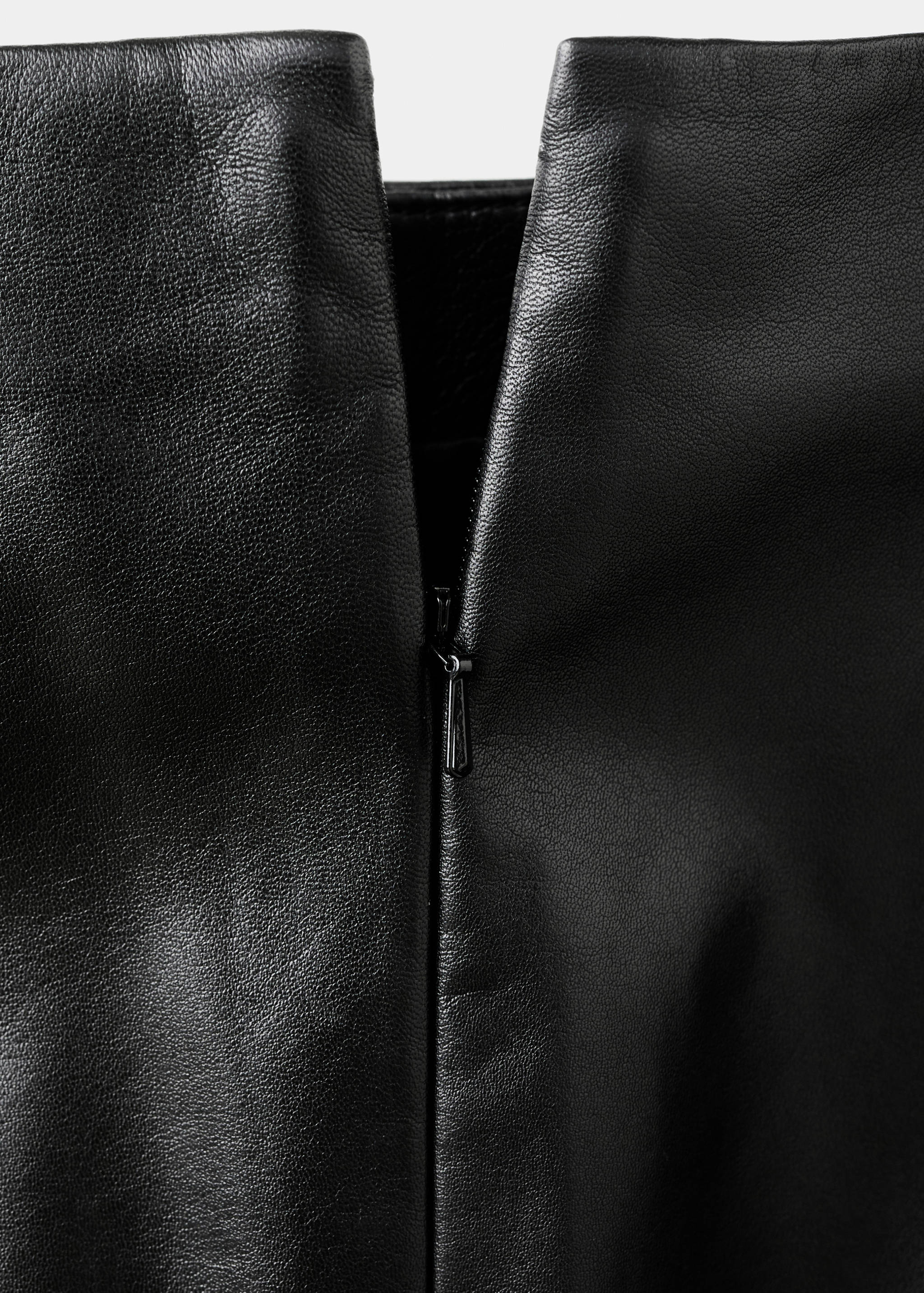 Jupe crayon cuir - Détail de l'article 0