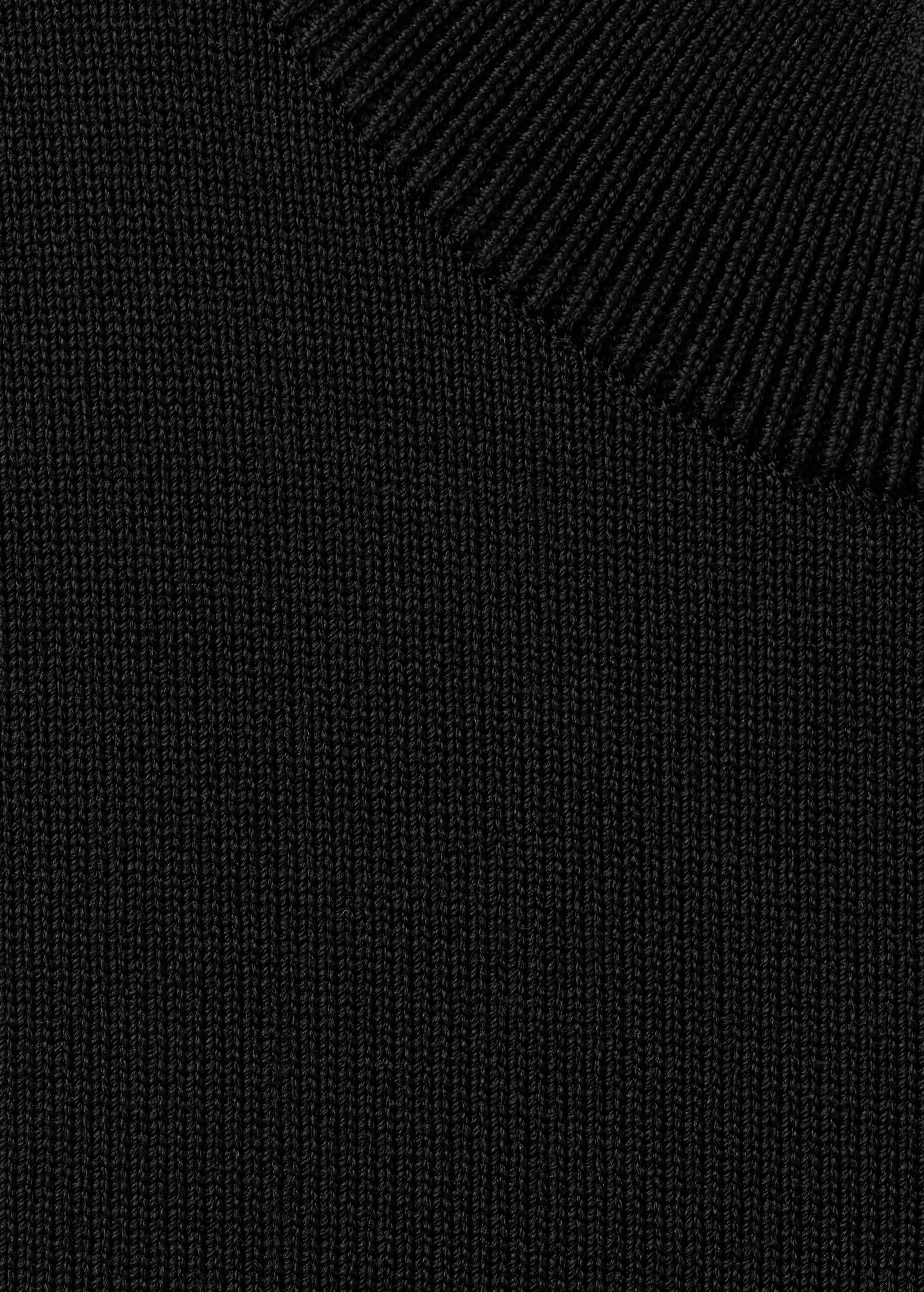 Knitted dress with cut-out - Details of the article 8