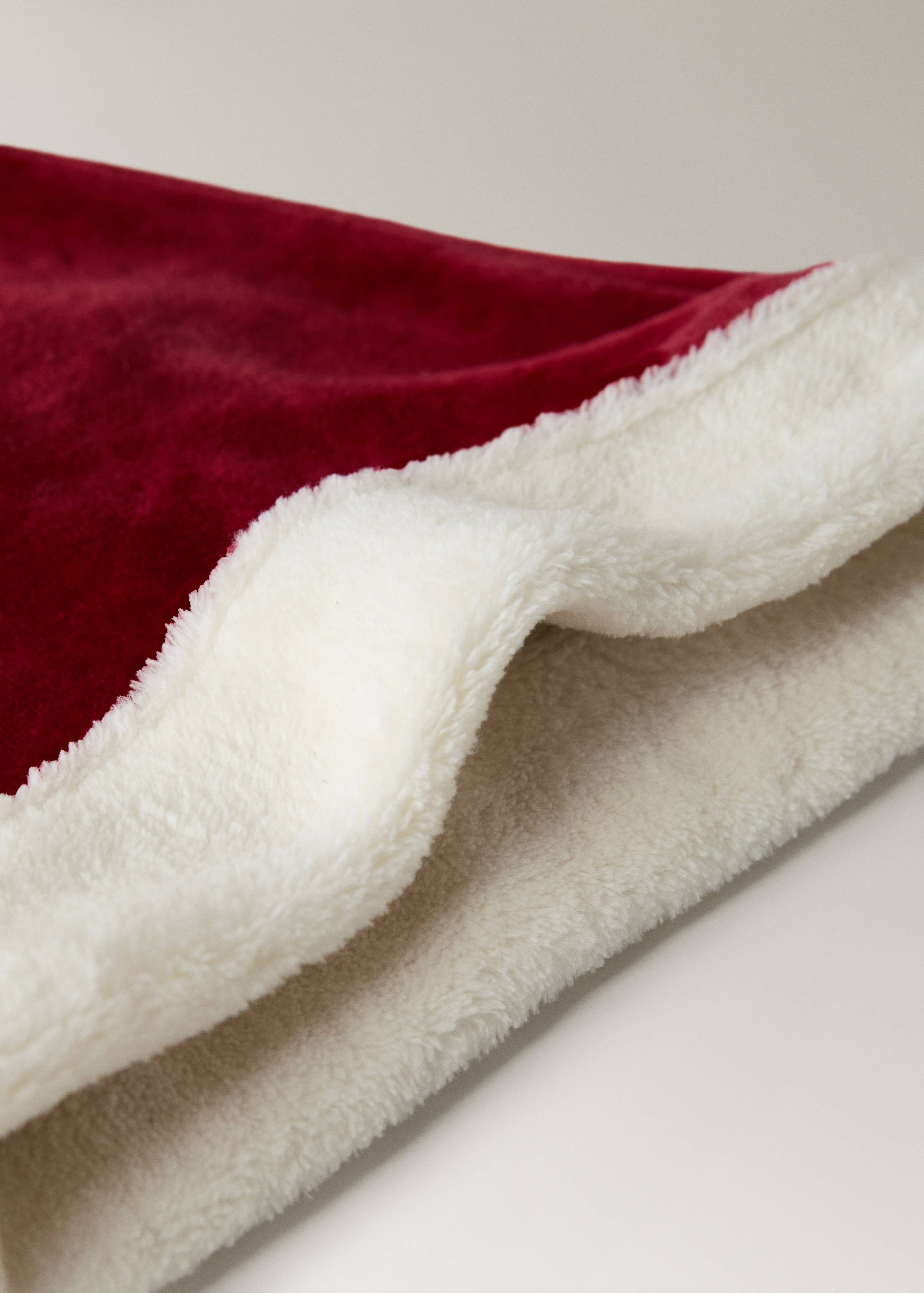 Bonnet de Noël en velours de coton - Détail de l'article 1