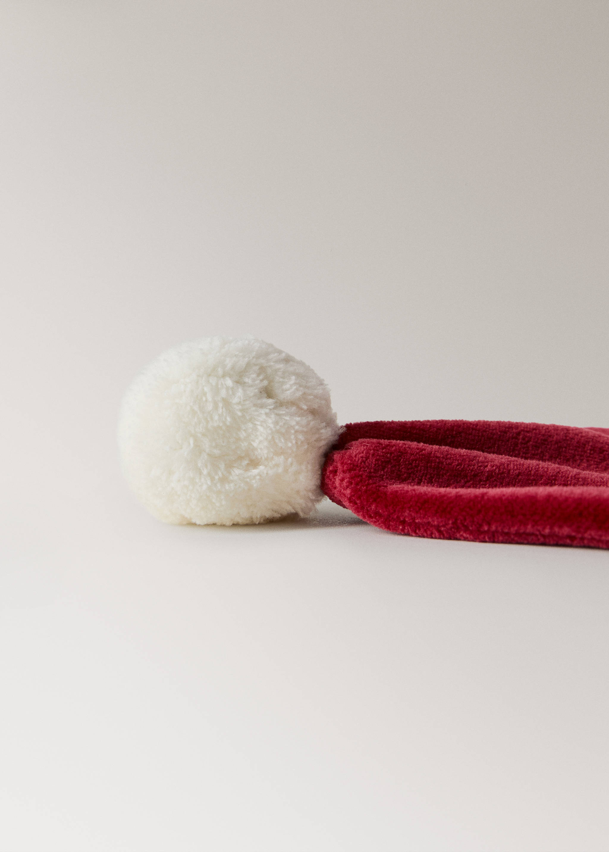 Bonnet de Noël en velours de coton - Détail de l'article 2