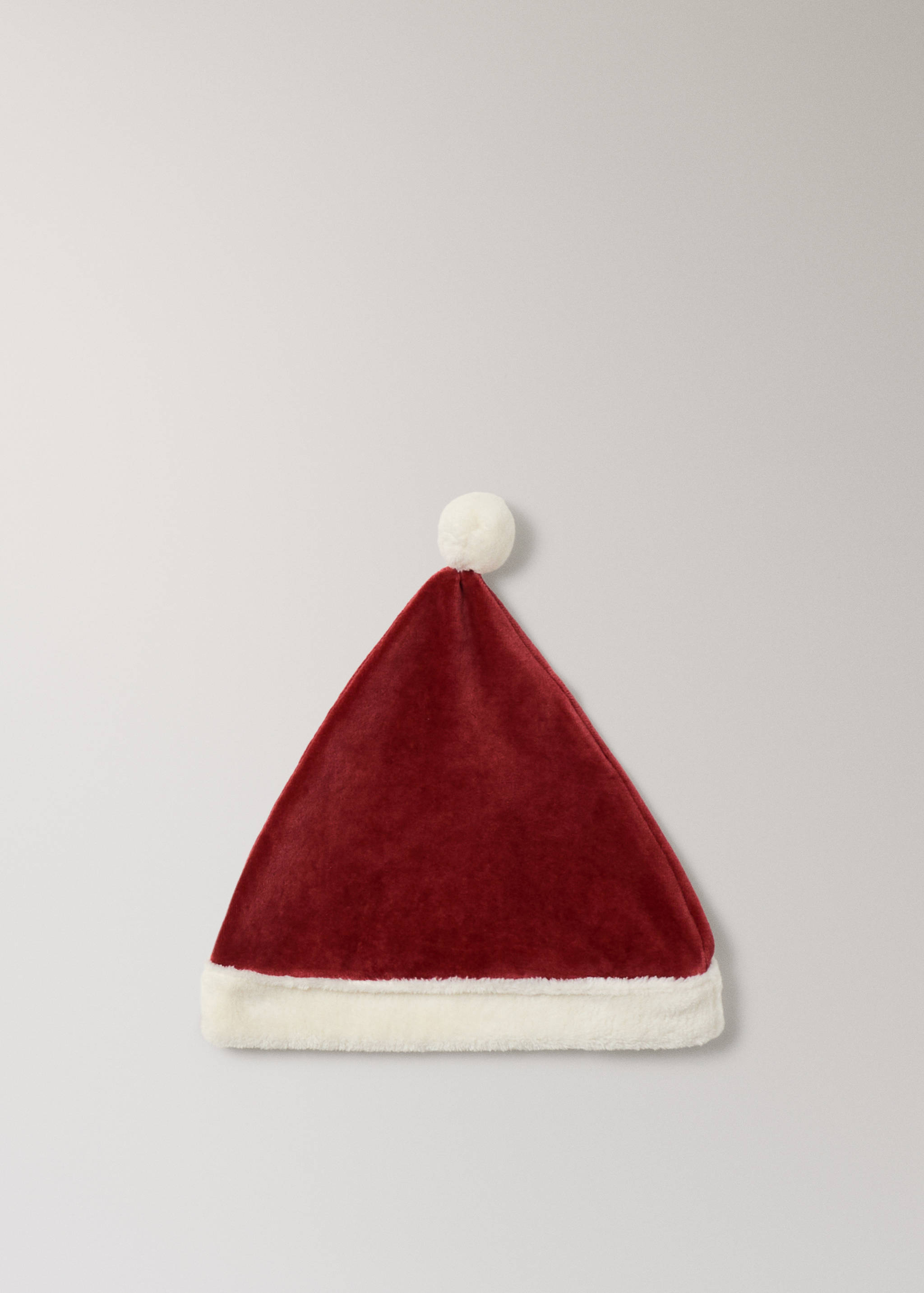 Christmas velour cotton hat - Article without model
