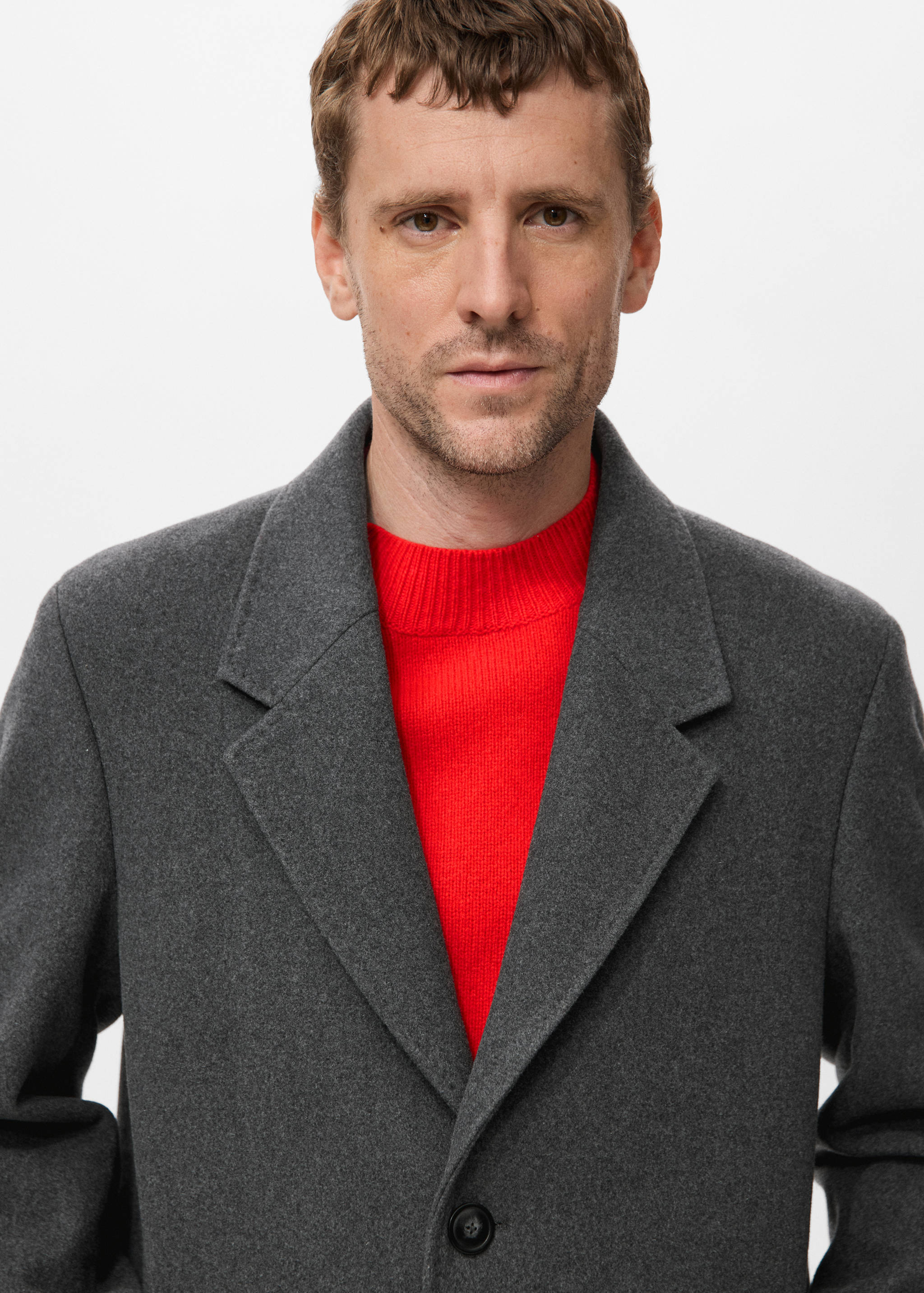 Manteau long en laine - Détail de l'article 1