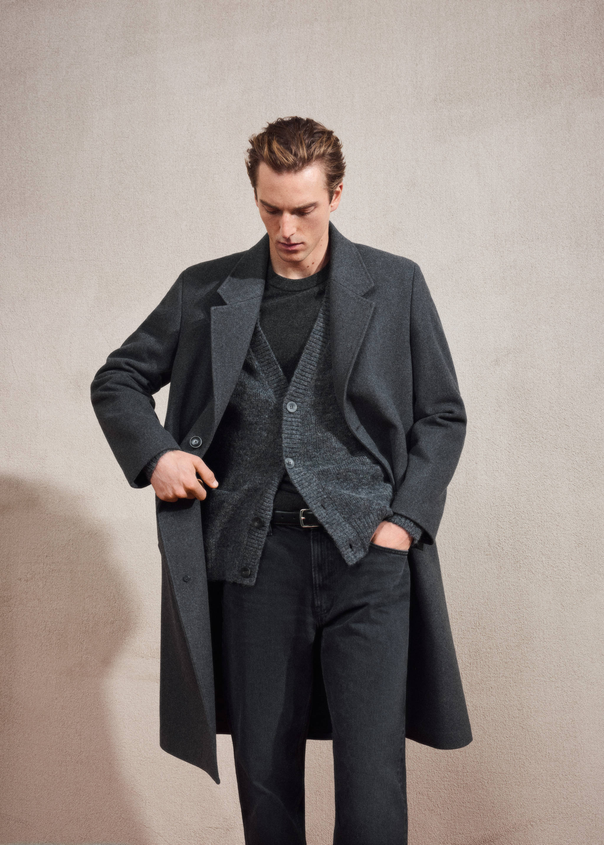 Manteau long en laine - Détail de l'article 4