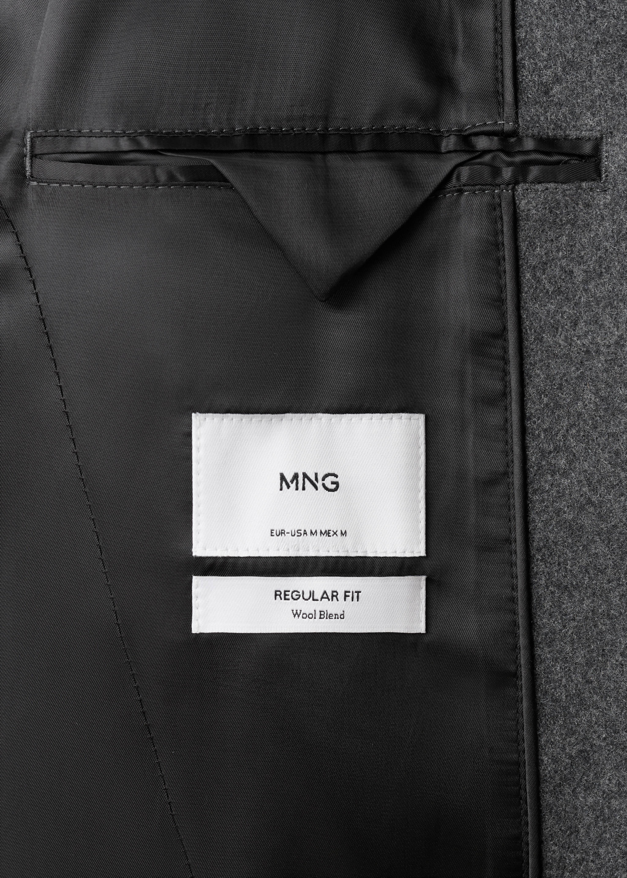 Manteau long en laine - Détail de l'article 0