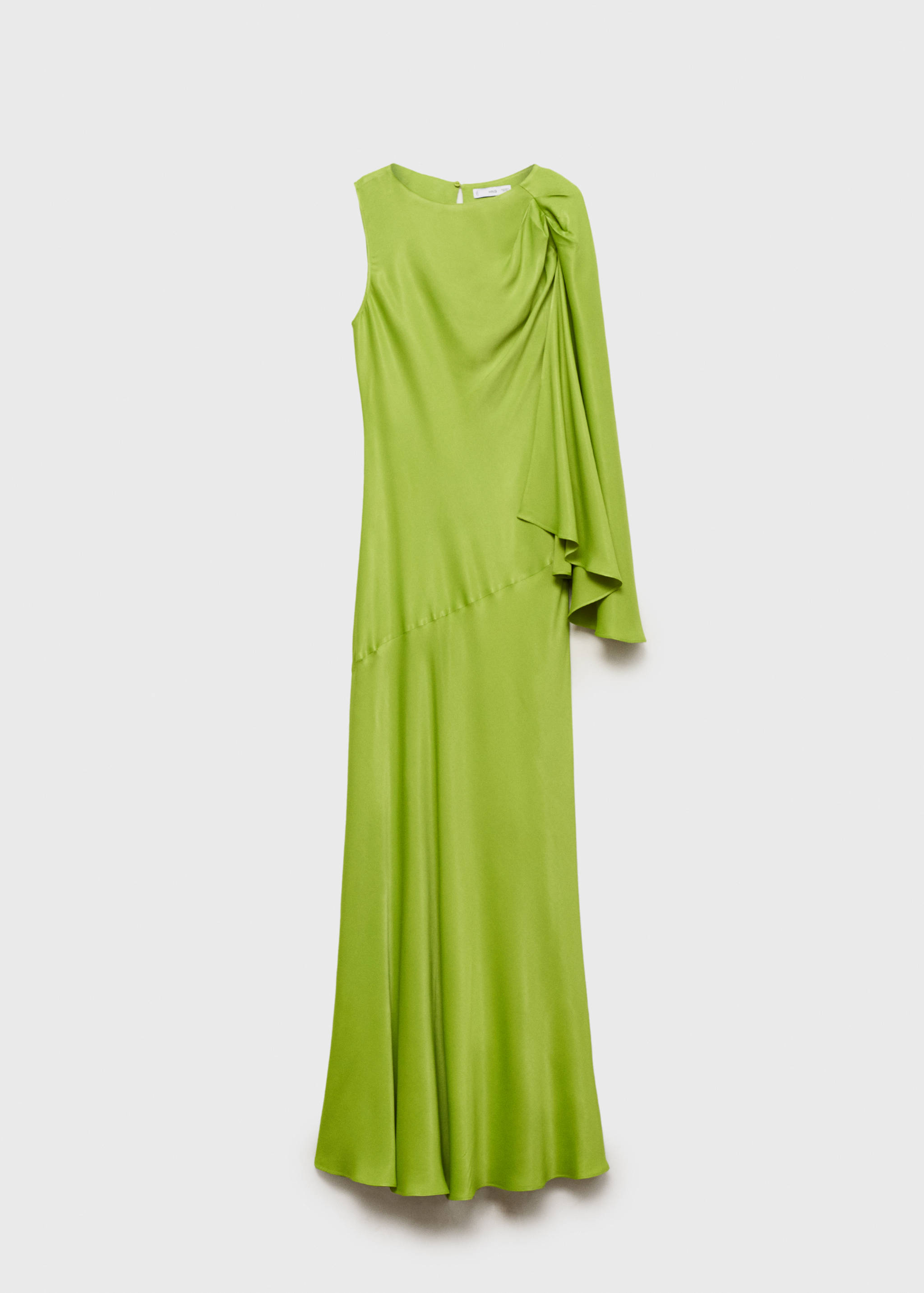 Long dress with ruffled sleeves - Article without model