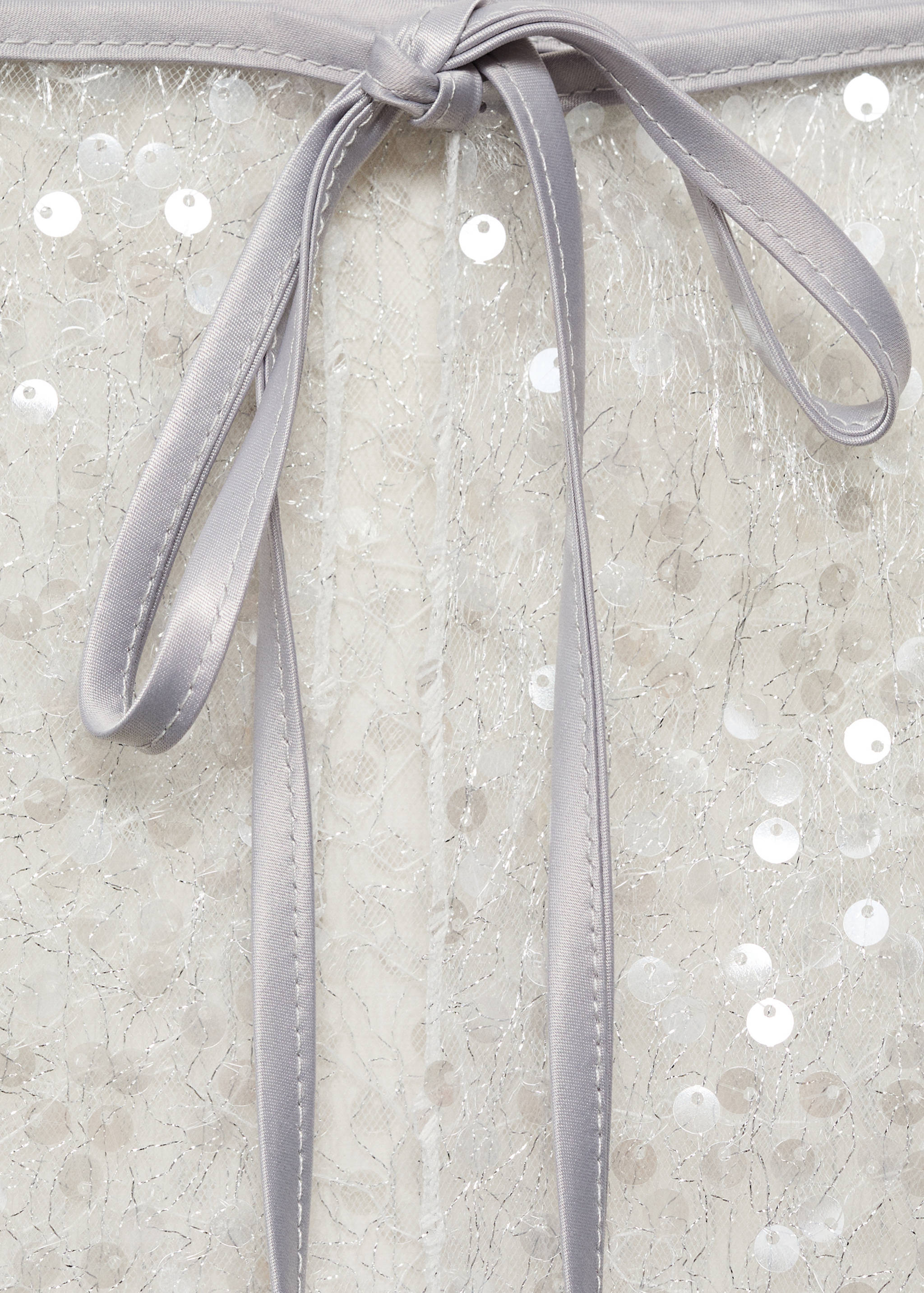 Sequin beach wrap - Medium plane