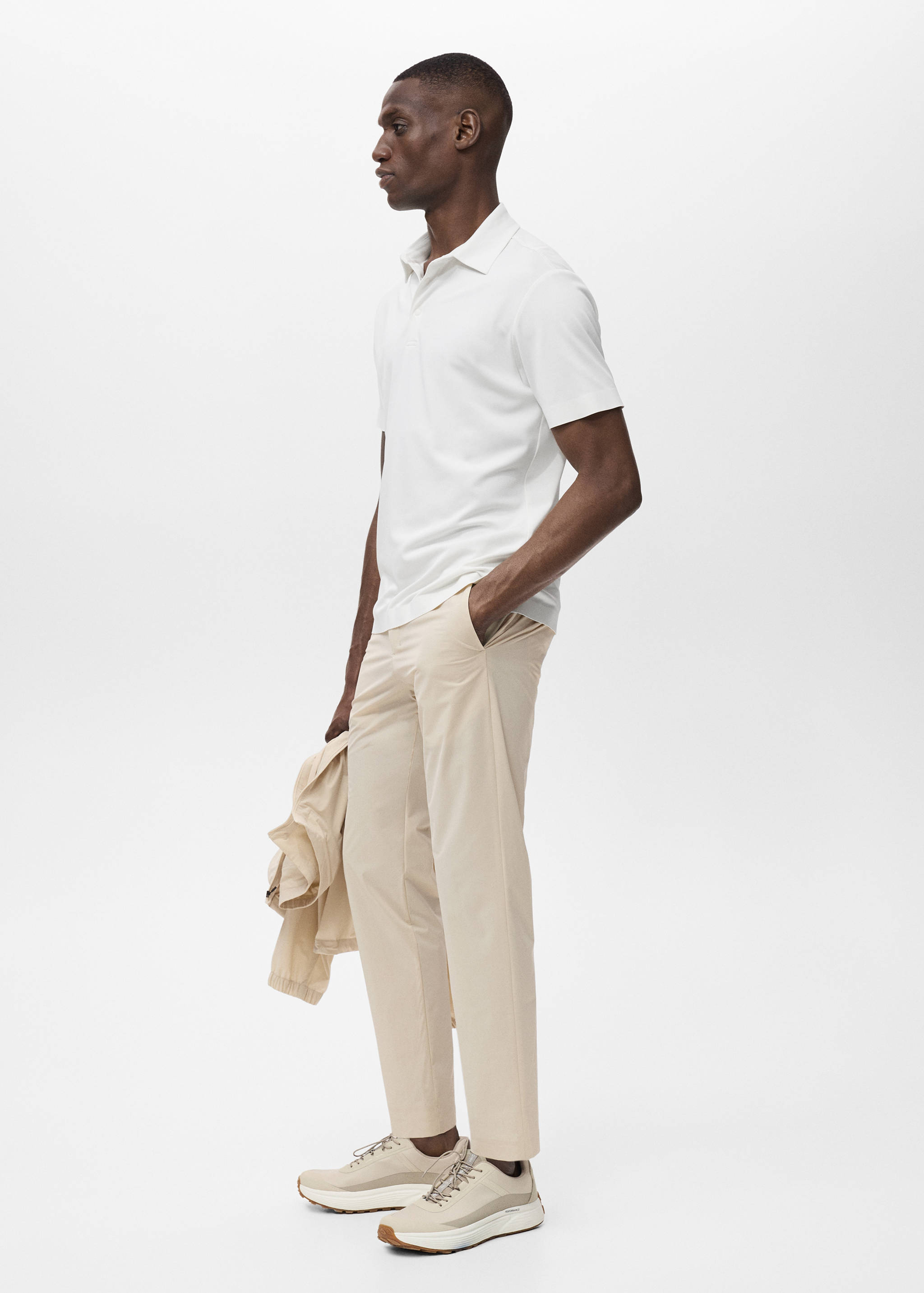 COOLMAX® slim-fit polo shirt - Details of the article 2