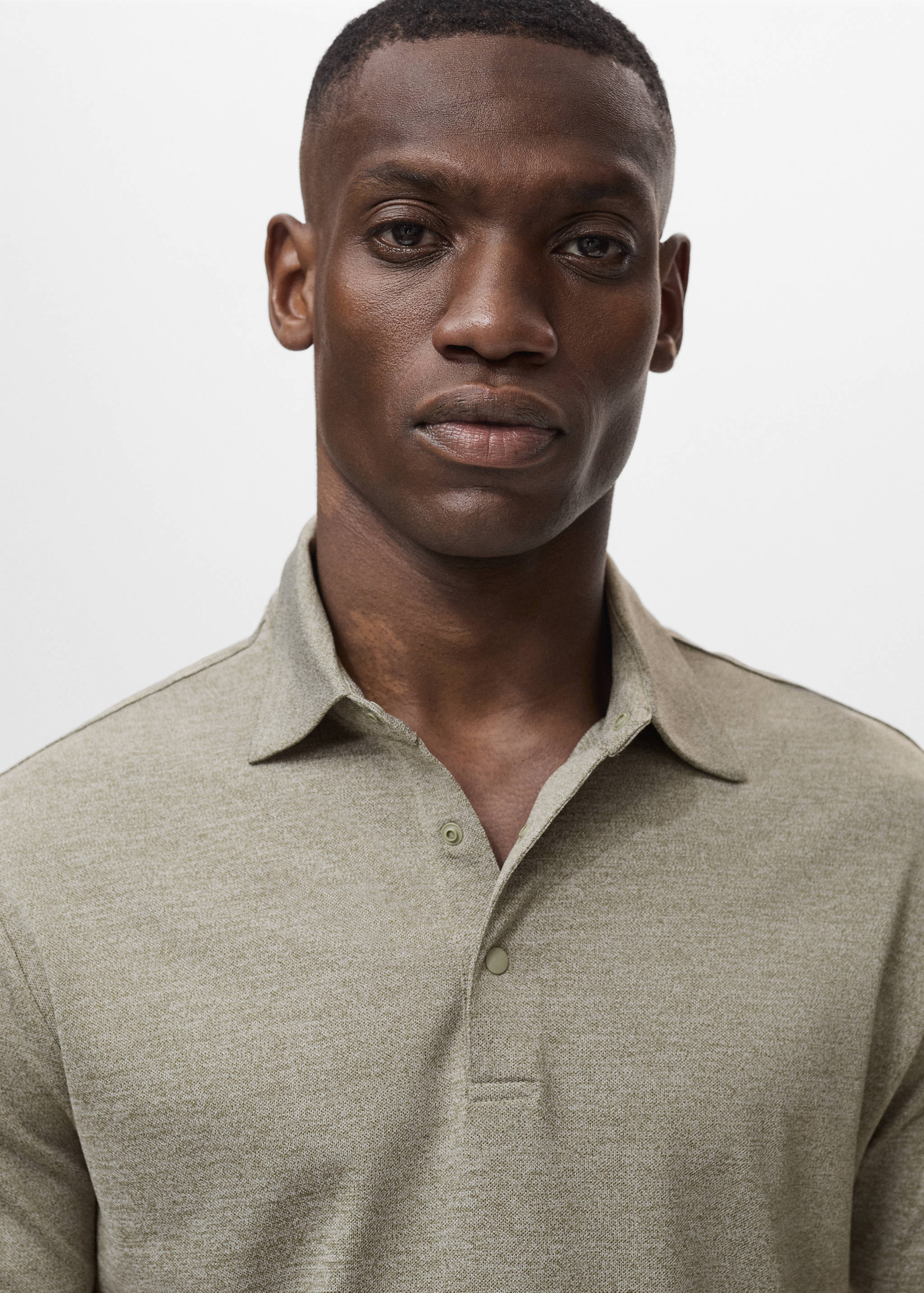 COOLMAX® slim fit polo shirt - Details of the article 1