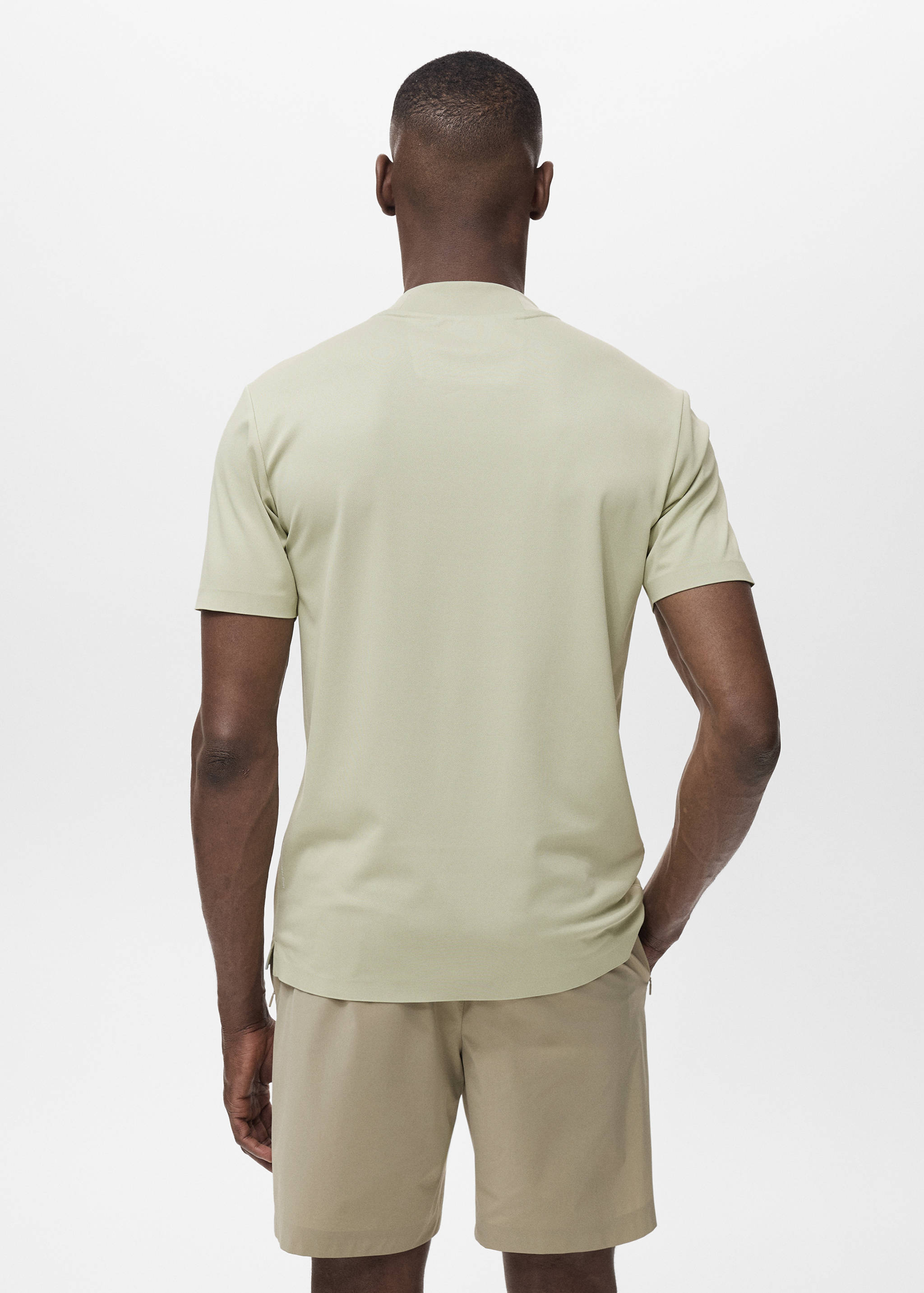 Camiseta slim fit COOLMAX® - Reverso del artículo