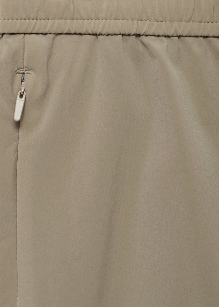 Water-repellent bermuda shorts — Khaki