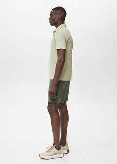 Water-repellent bermuda shorts — Medium Green 5